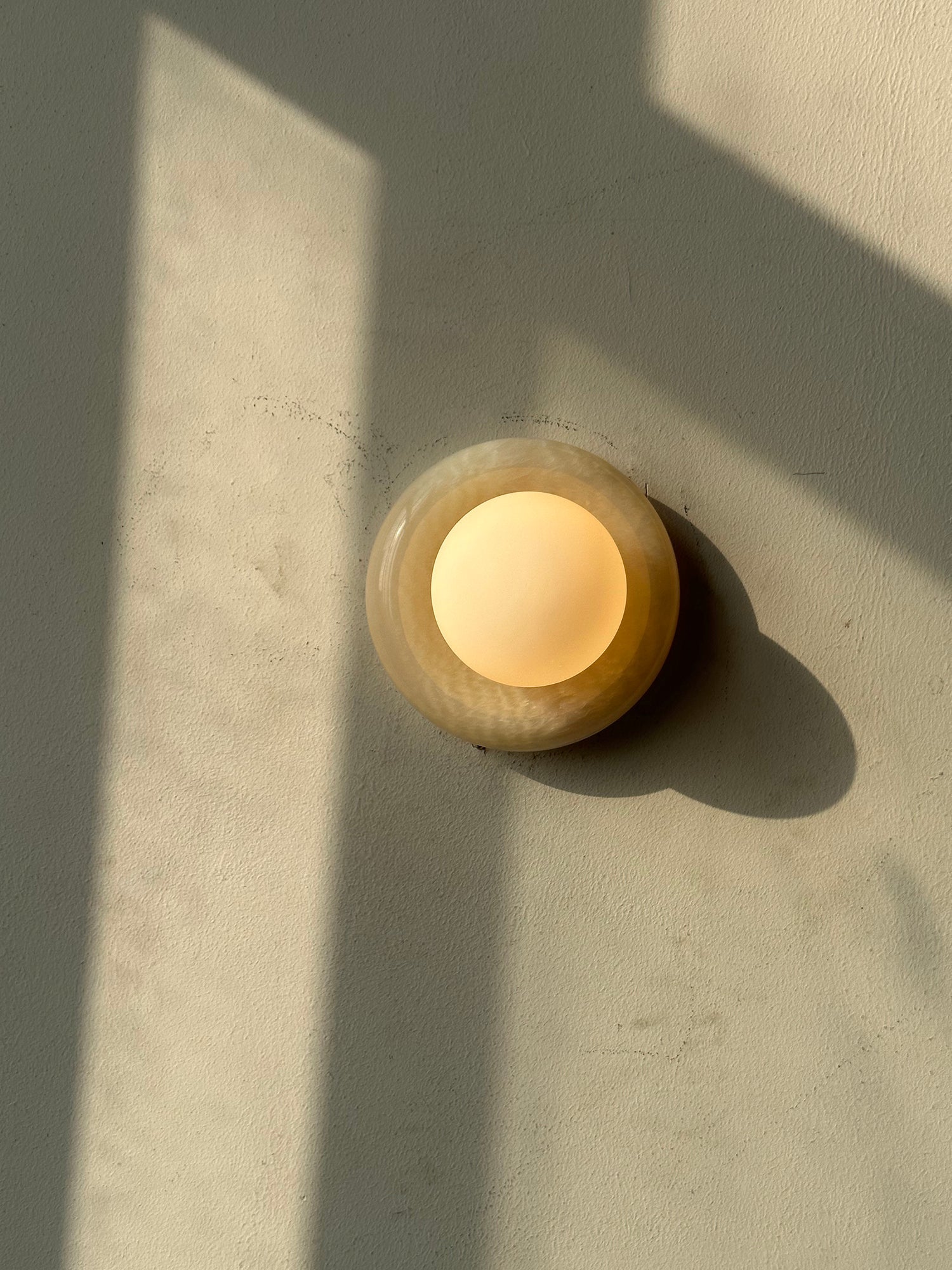 Cemaros Applique Murale Moderne Minimaliste en Verre Jade - Neutralighting