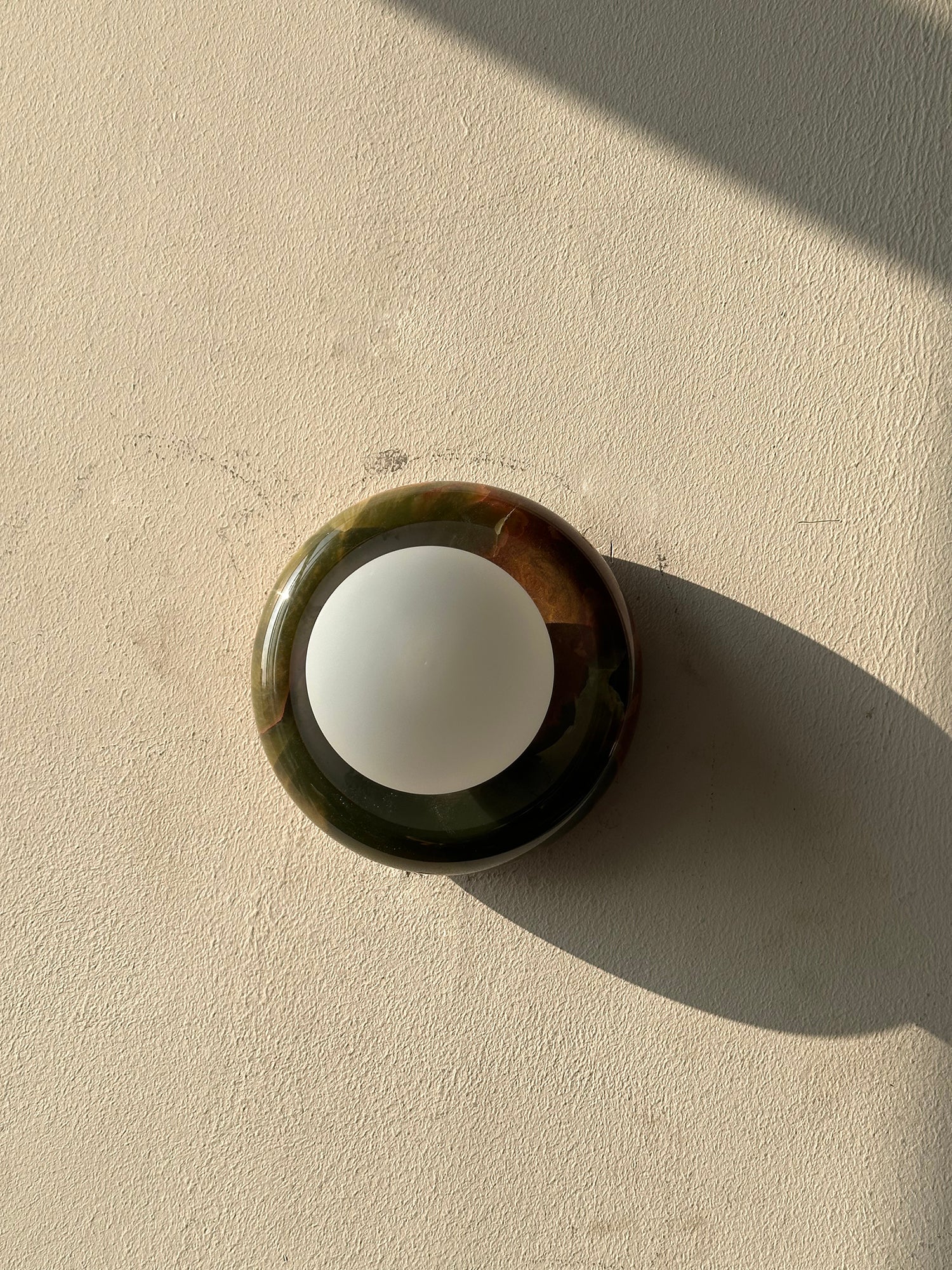 Cemaros Applique Murale Moderne Minimaliste en Verre Jade - Neutralighting