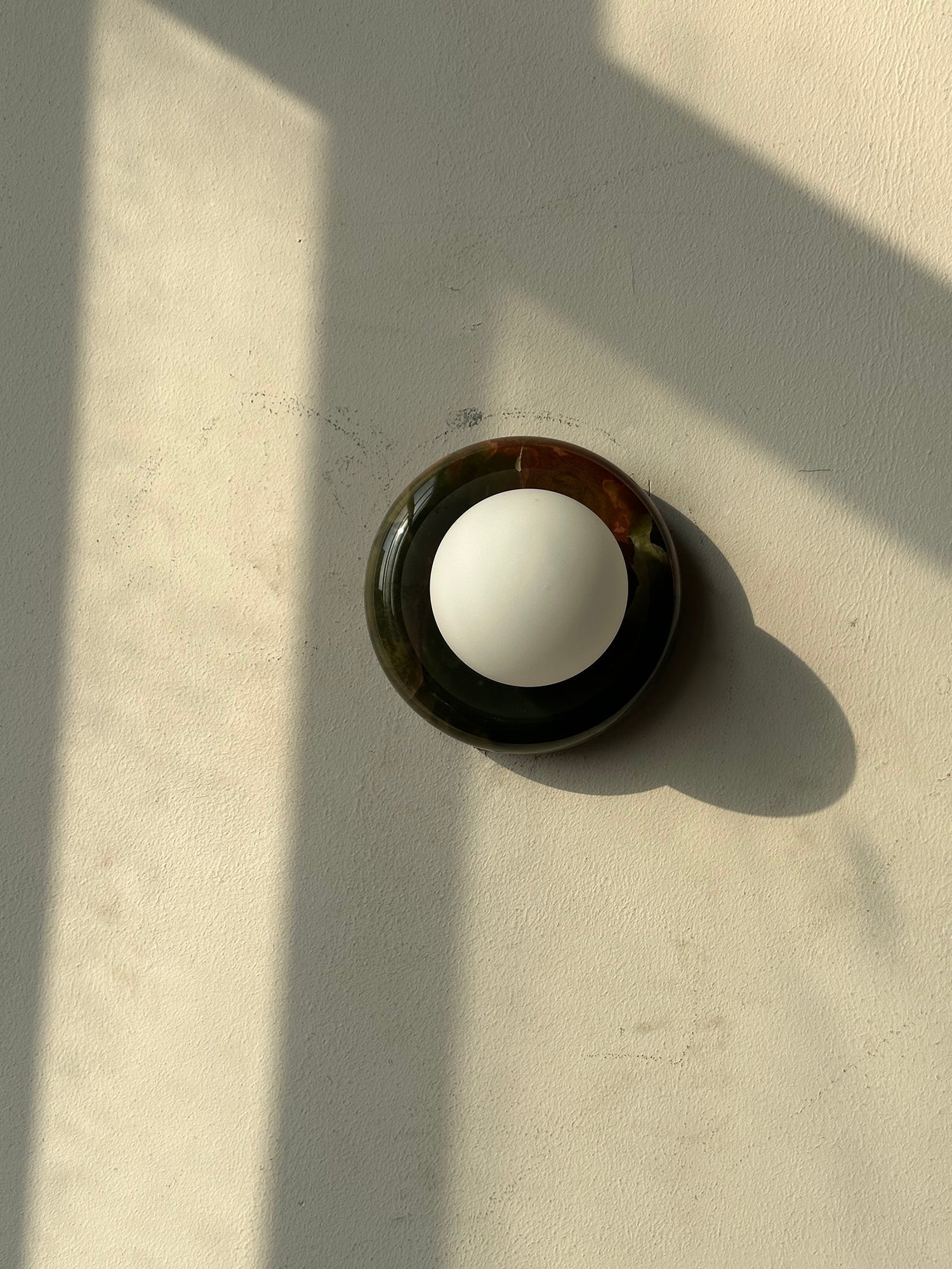 Cemaros Applique Murale Moderne Minimaliste en Verre Jade - Neutralighting