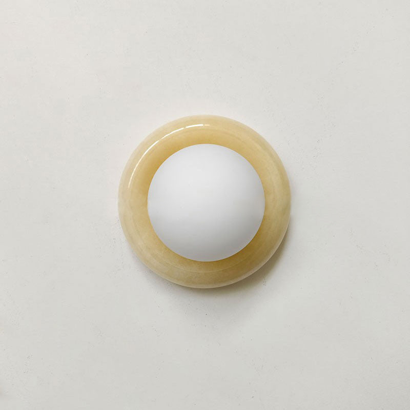 Cemaros Applique Murale Moderne Minimaliste en Verre Jade - Neutralighting