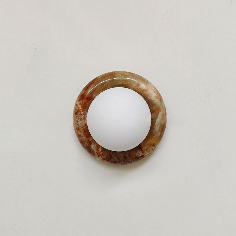 Cemaros Applique Murale Moderne Minimaliste en Verre Jade - Neutralighting