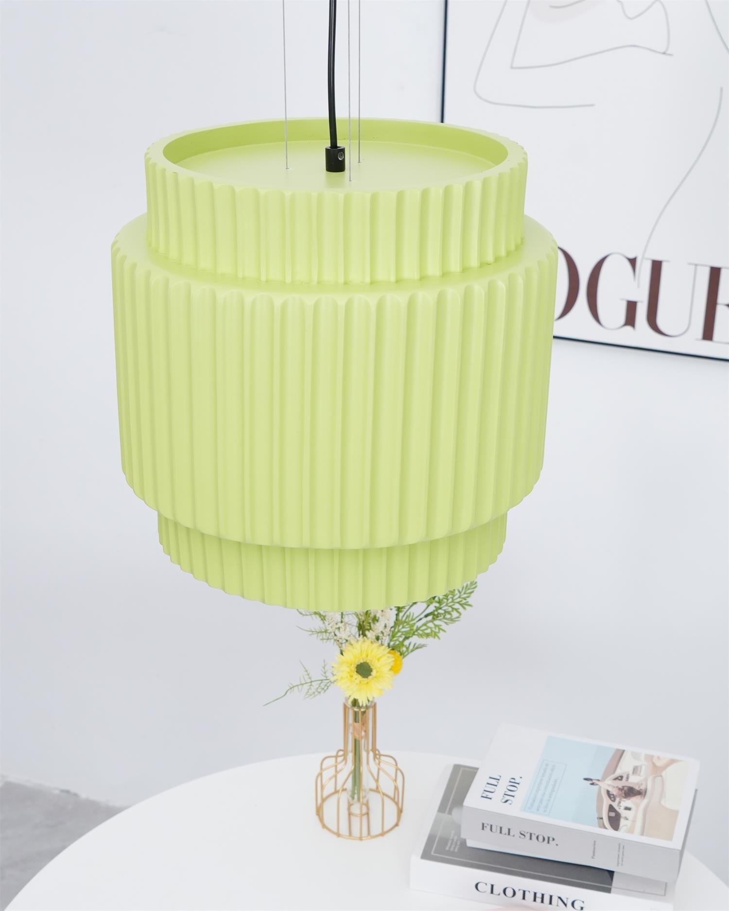 Aurelia Lampe Pendante Minimaliste à Cannelures - Neutralighting