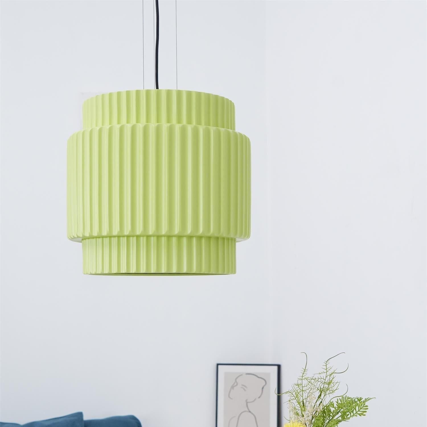 Aurelia Ribbed Pendant Light - Letslighting
