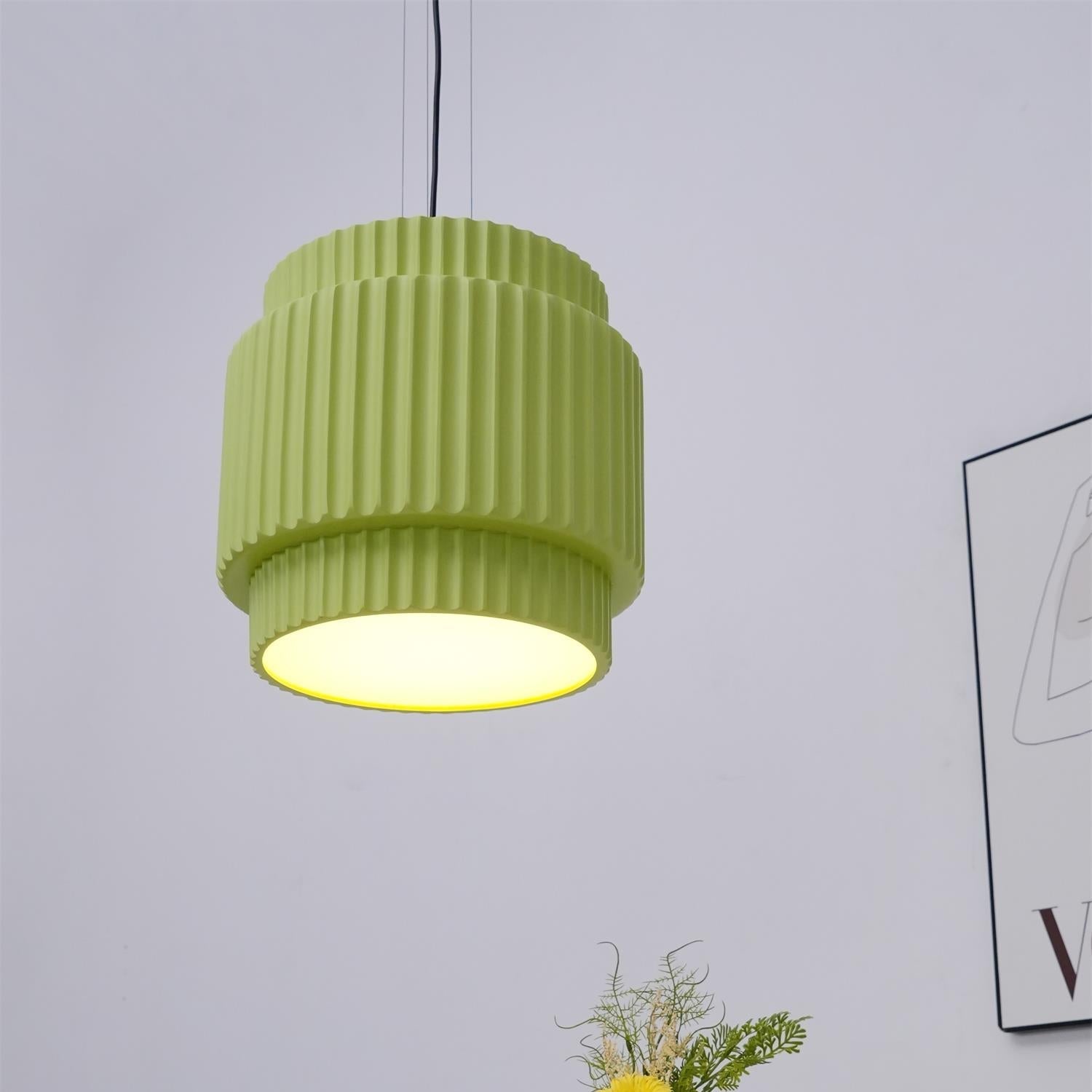 Aurelia Lampe Pendante Minimaliste à Cannelures - Neutralighting