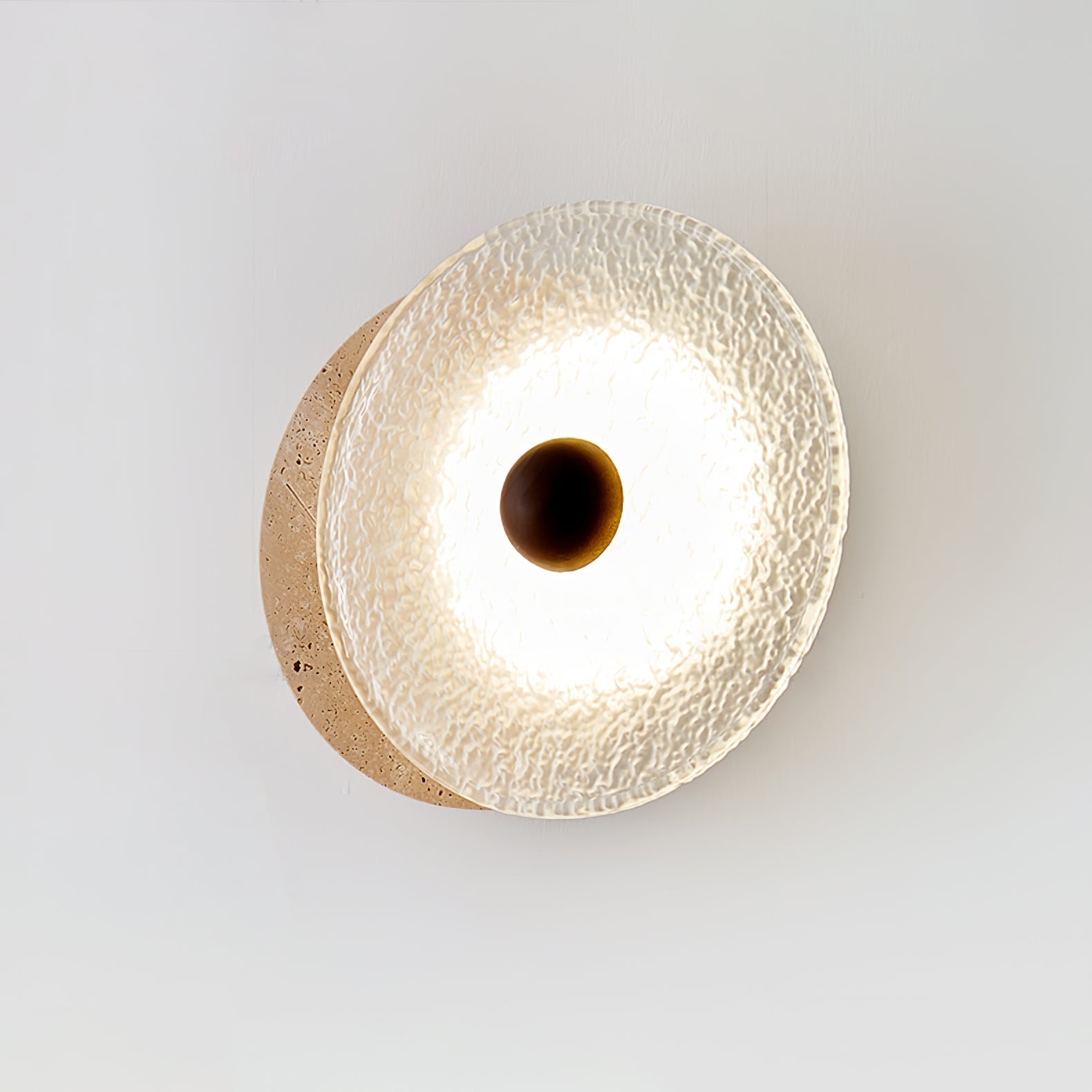 Olivia Applique Murale Moderne en Travertin - Neutralighting