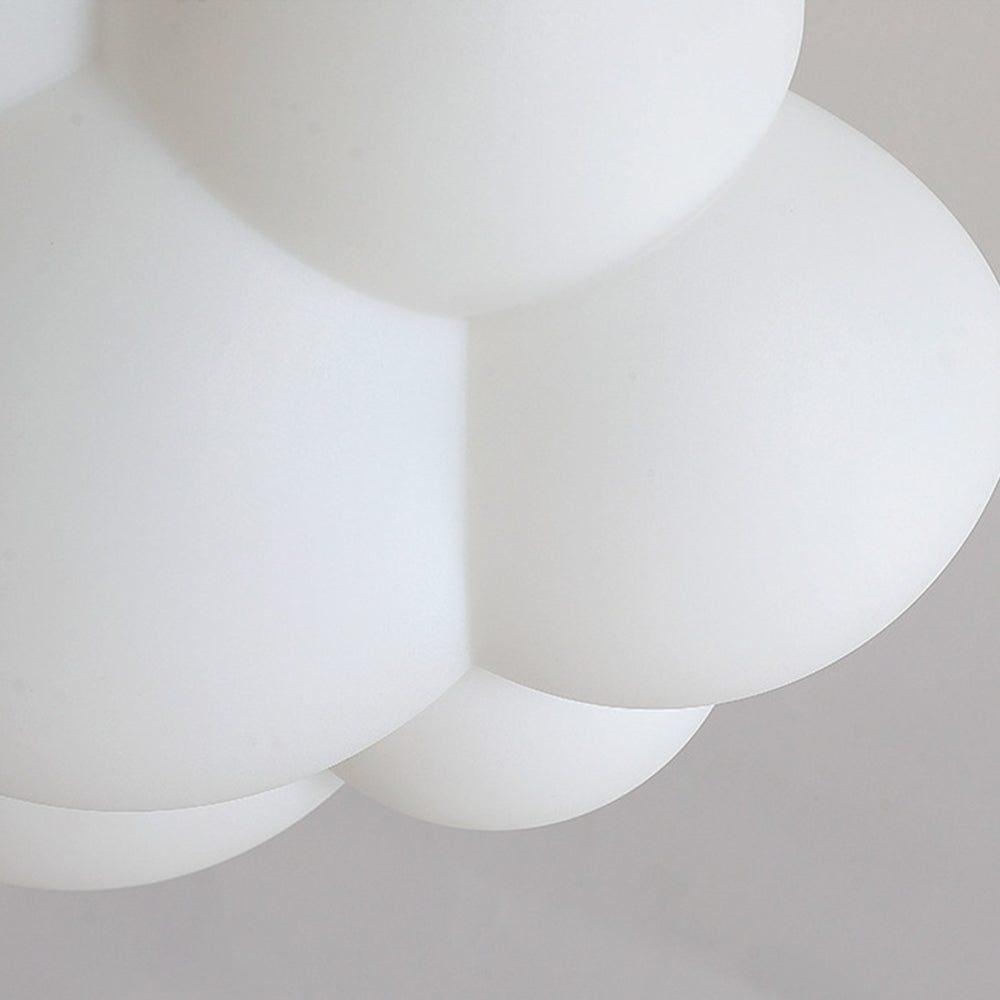Aria Plafonnier LED Nuage Nordique Résine Chambre à Coucher