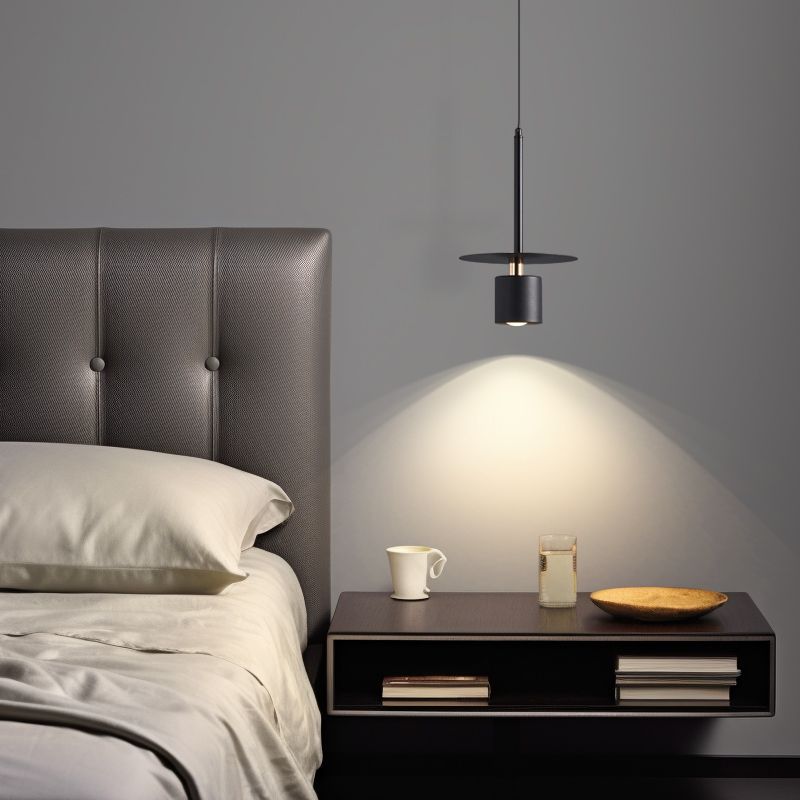 Valentina Industrie LED Suspension Métal Chambre à coucher/salle à manger - Neutralighting