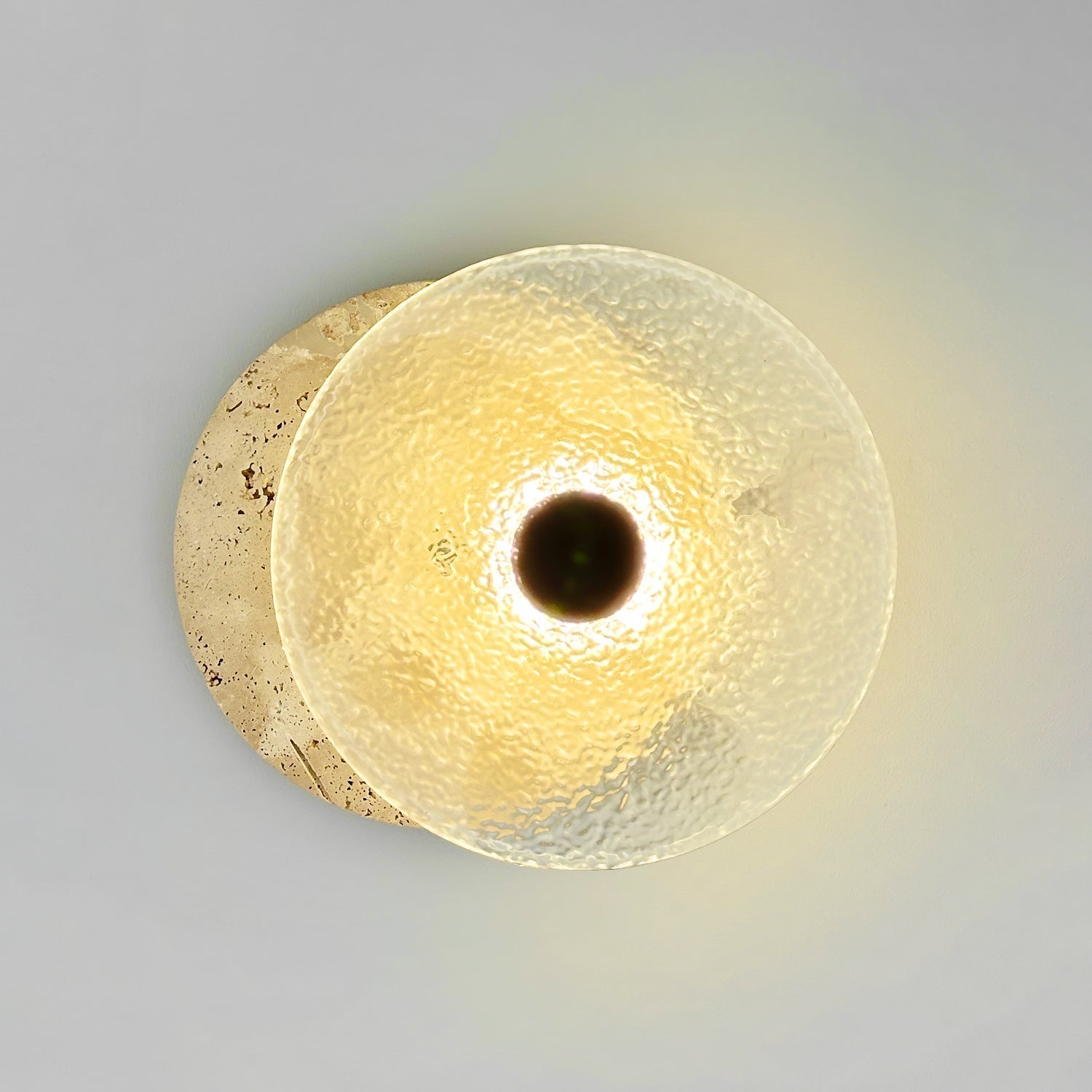 Olivia Applique Murale Moderne en Travertin - Neutralighting