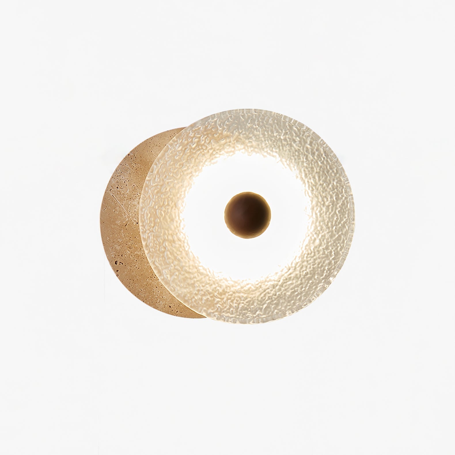 Olivia Applique Murale Moderne en Travertin - Neutralighting