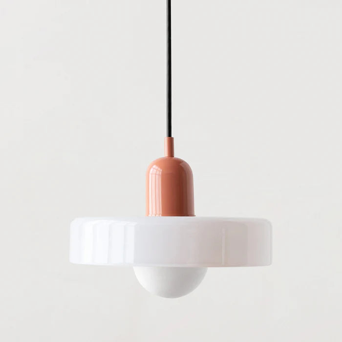 Jess Suspension Ronde Vintage Verre Salon - Neutralighting