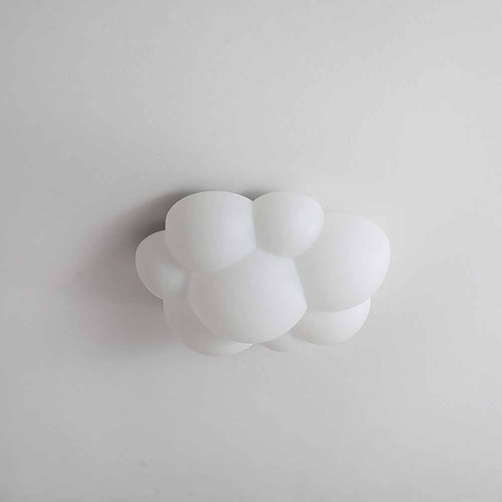 Aria Plafonnier LED Nuage Nordique Résine Chambre à Coucher