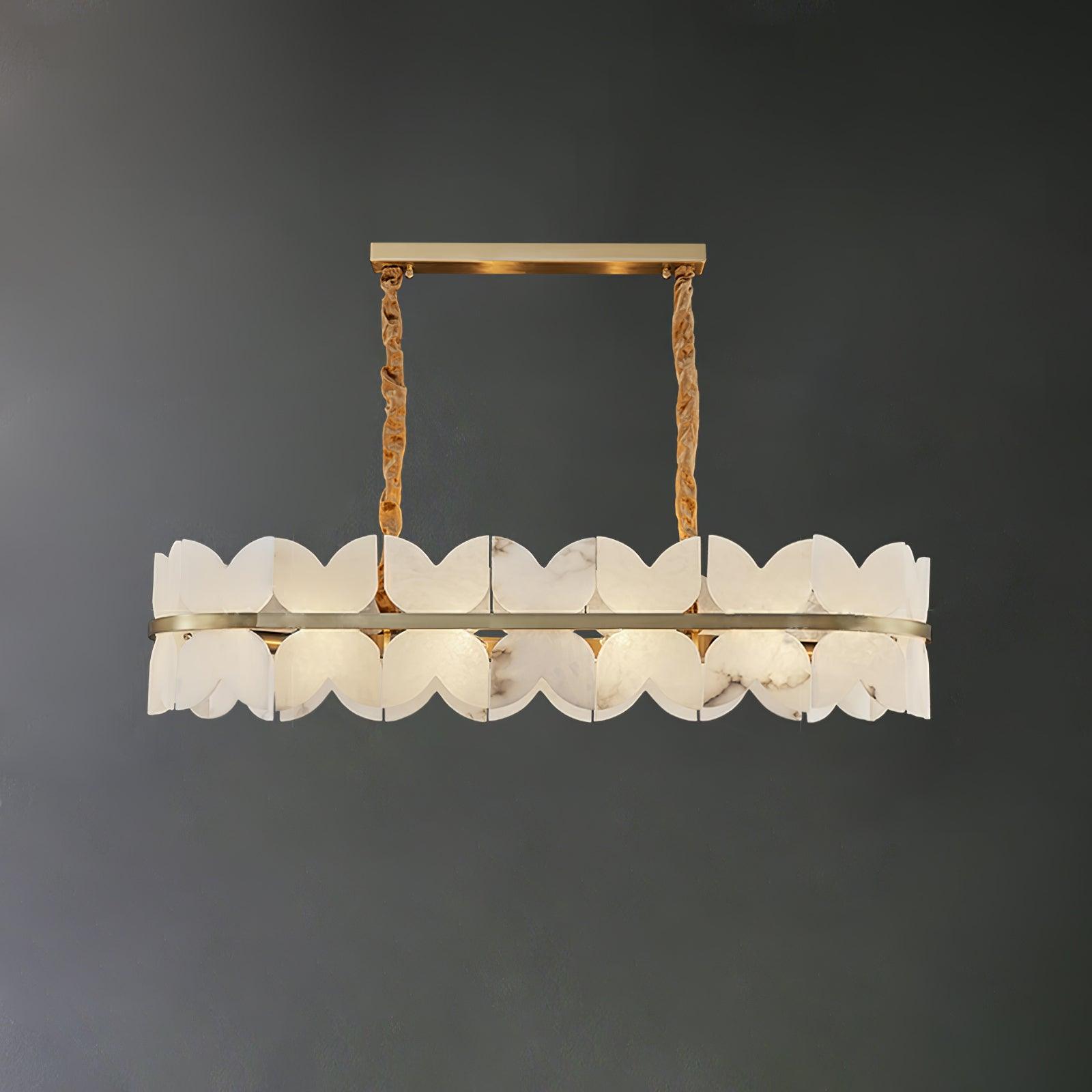 Seraphina Chandelier Albâtre Vintage - Neutralighting