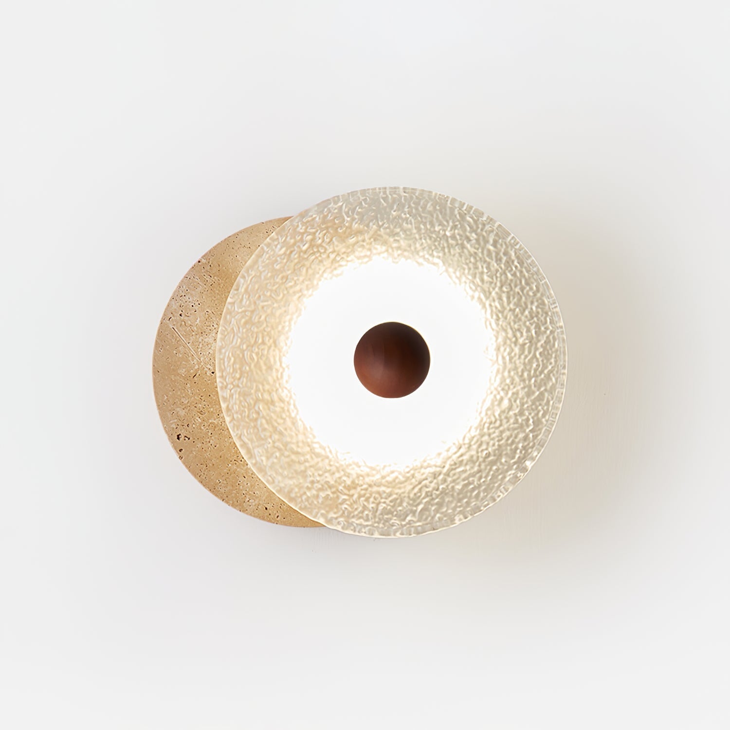 Olivia Applique Murale Moderne en Travertin - Neutralighting