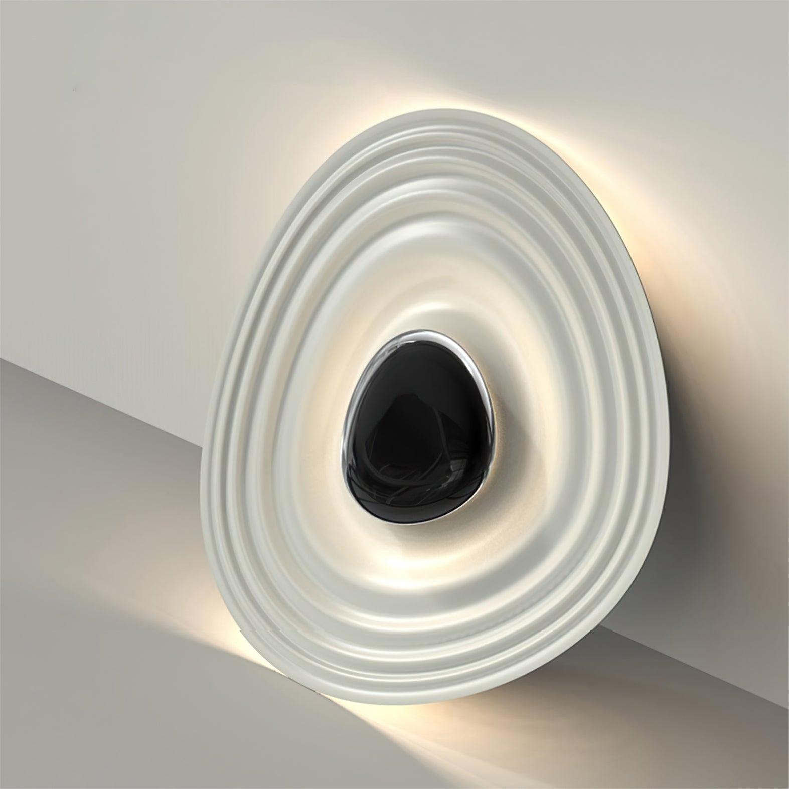 Solara Plafonnier Ripple Ring Sculptural Moderne - Neutralighting