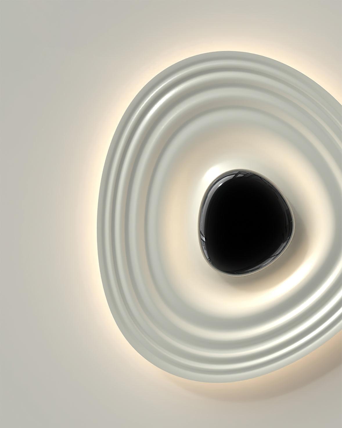 Solara Plafonnier Ripple Ring Sculptural Moderne - Neutralighting