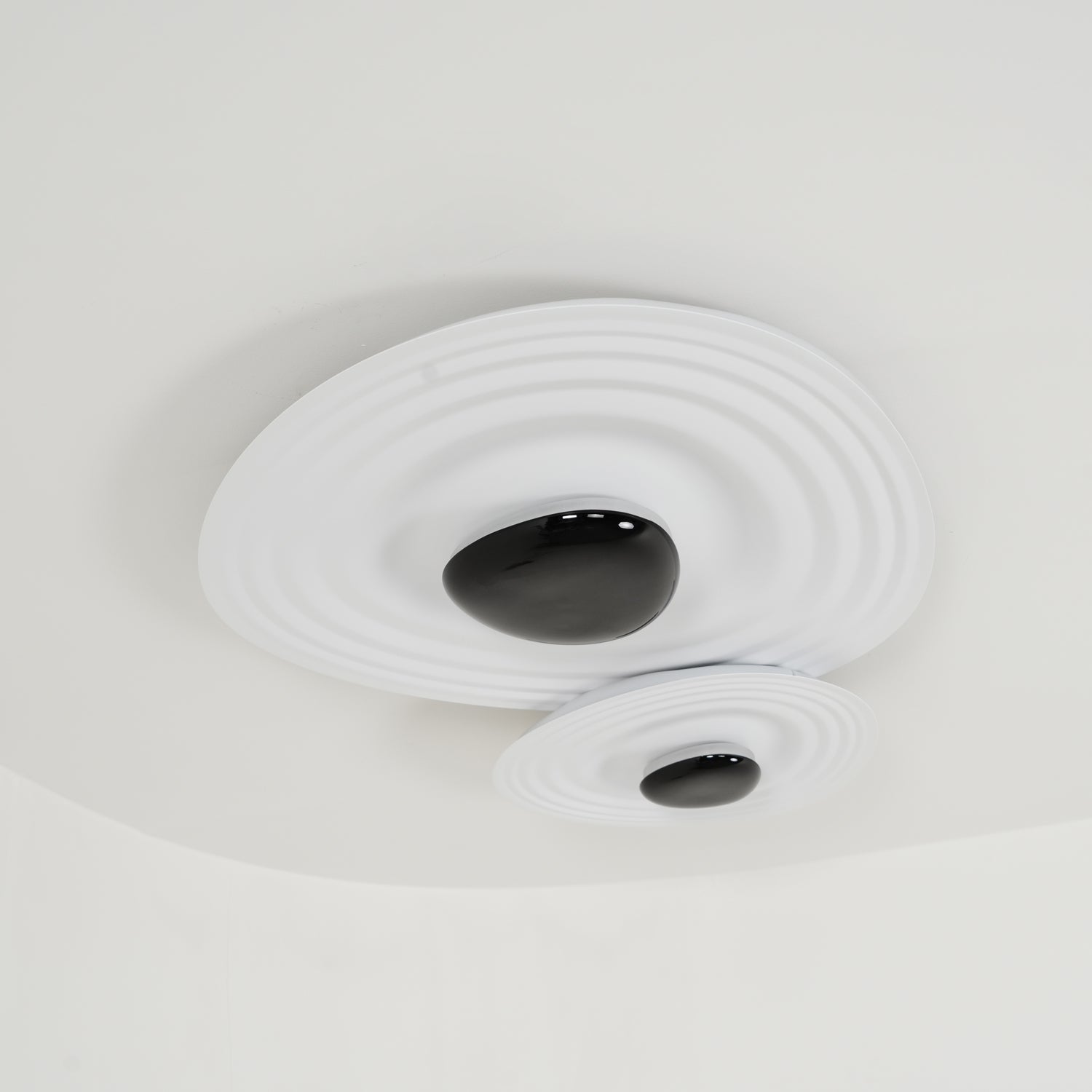 Solara Plafonnier Ripple Ring Sculptural Moderne - Neutralighting