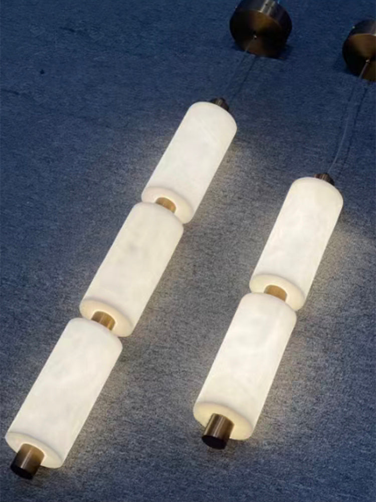 Zovarion Suspension Moderne Minimaliste en Albâtre - Neutralighting