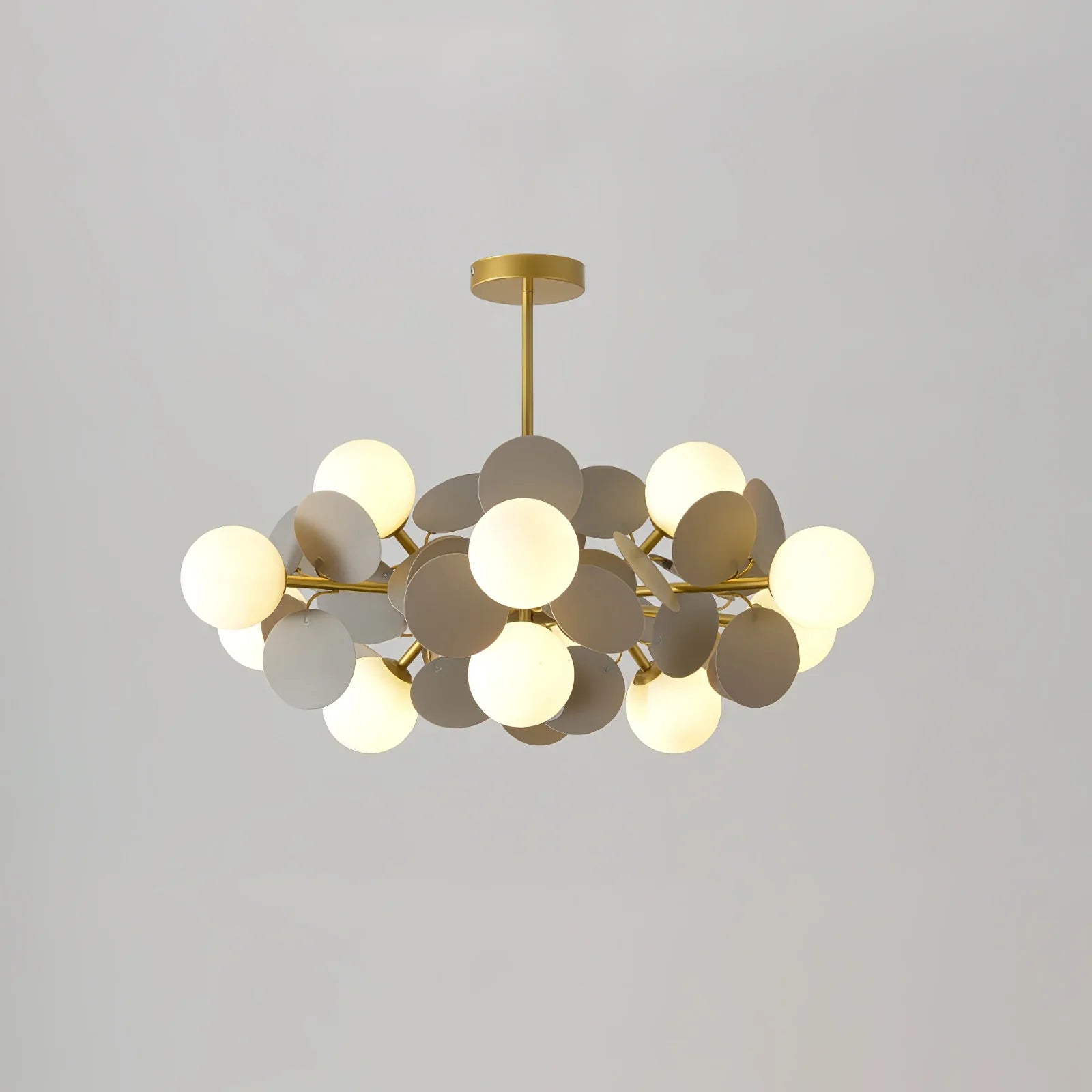 Nexen Plafonnier en forme de branche florale multicolore