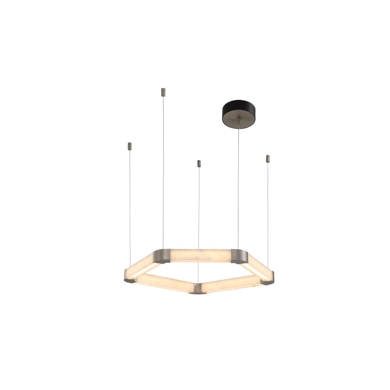 Celaeisra Lustre Unique à Anneau Unique en Albâtre - Neutralighting