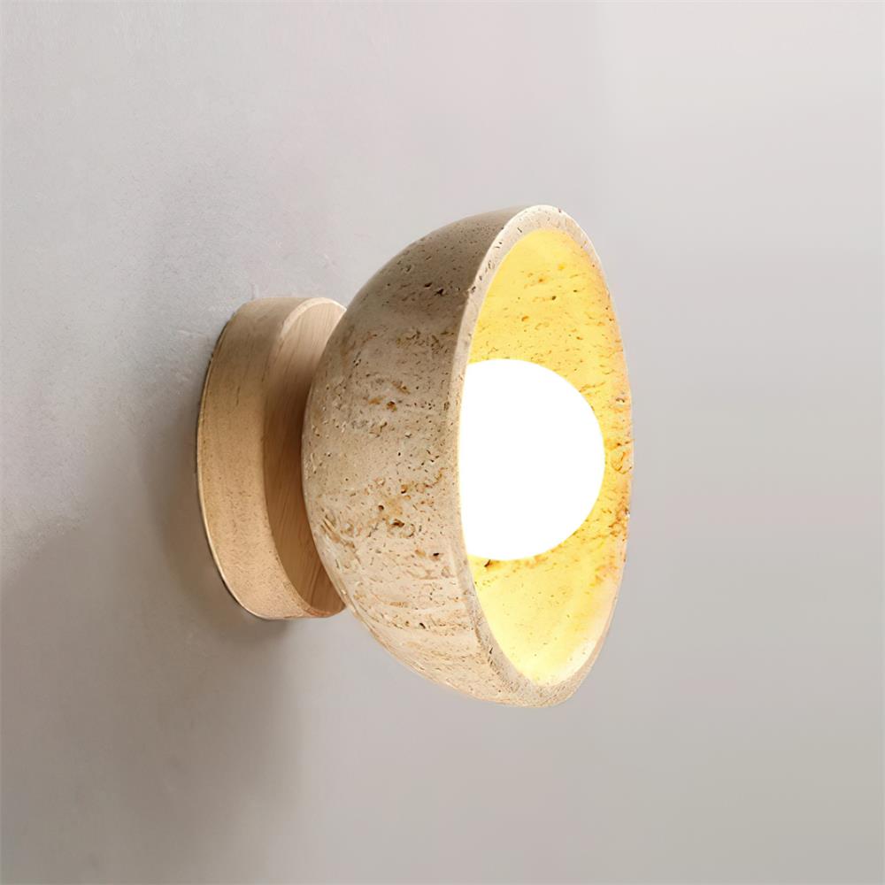 Applique Murale Travertin Corps Moderne Minimaliste Accent Luminaire - Neutralighting