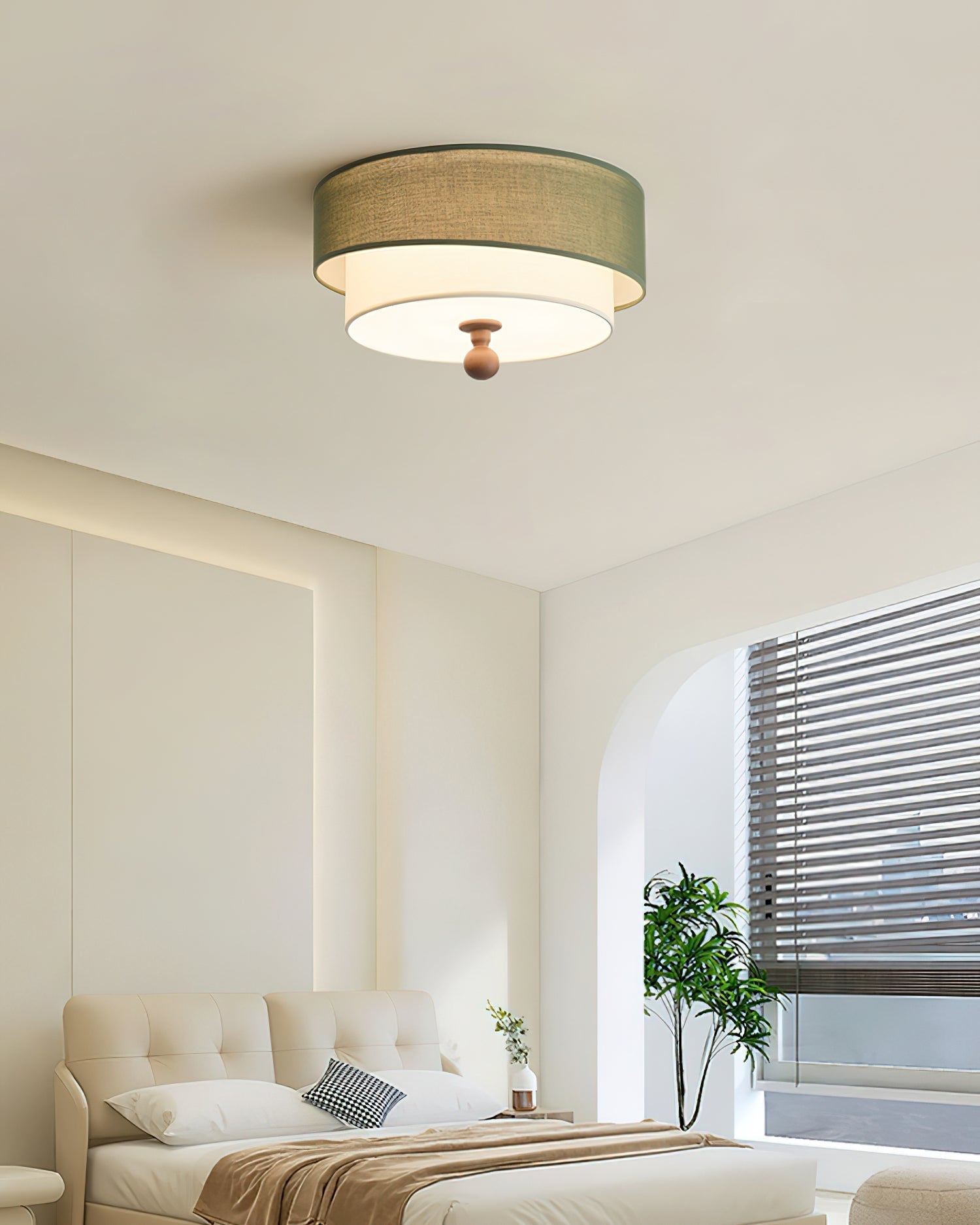 Olten Lampe Plafonnier Tambour Superposé - Neutralighting