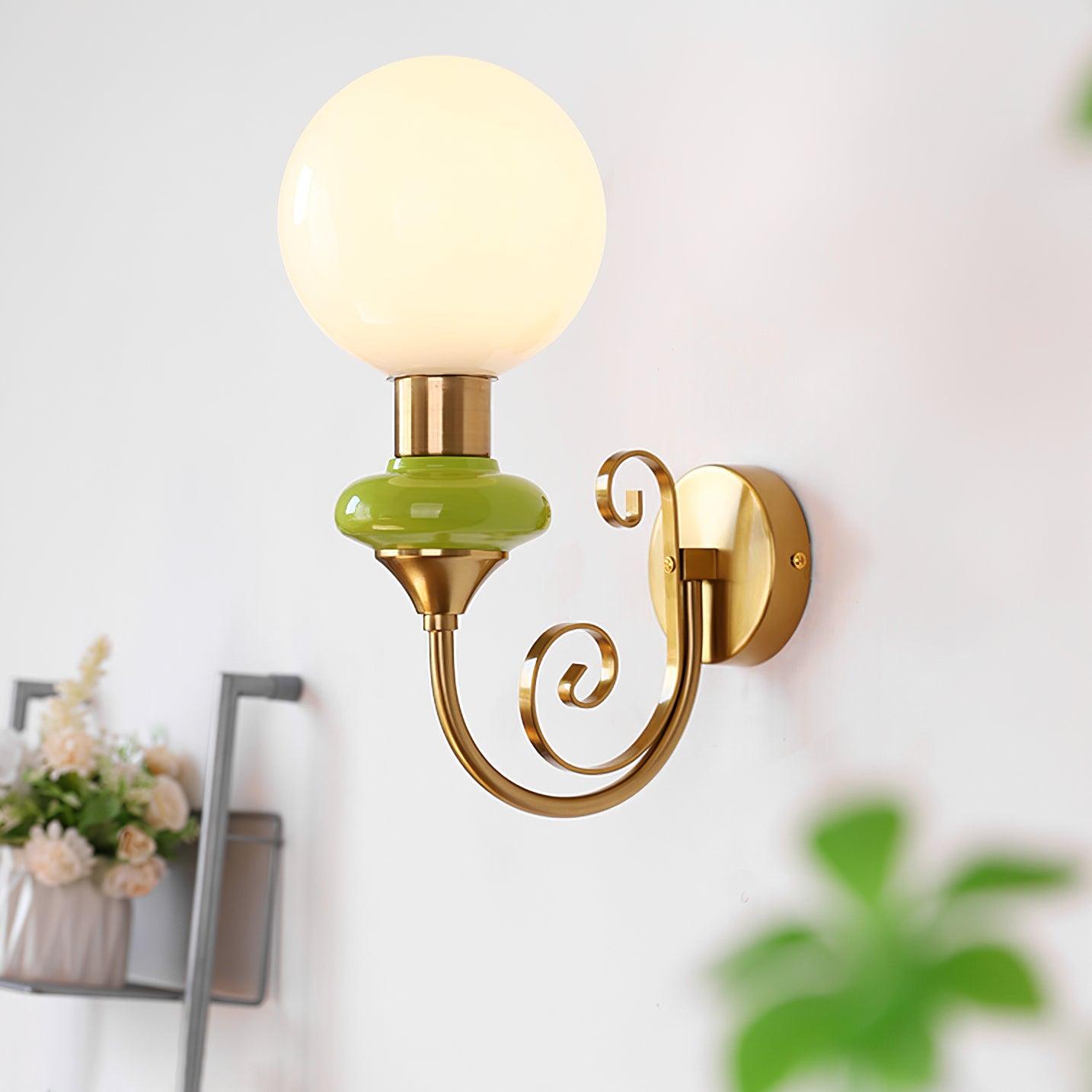 Velin Lustra Applique Murale Laiton - Neutralighting