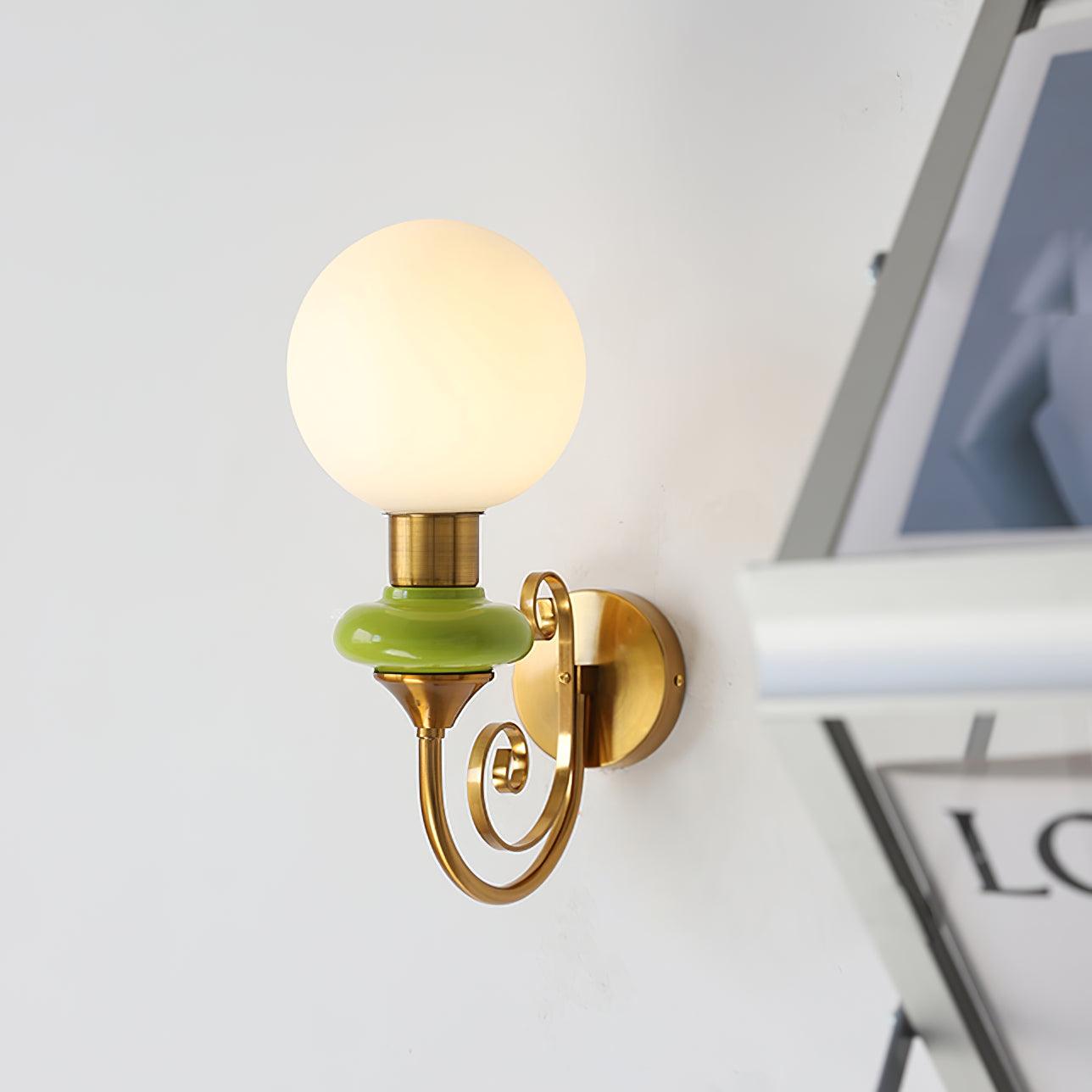 Velin Lustra Applique Murale Laiton - Neutralighting