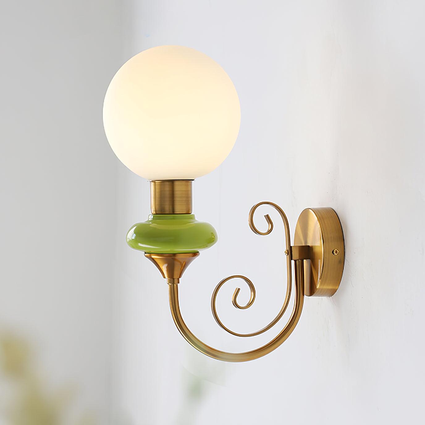 Velin Lustra Applique Murale Laiton - Neutralighting