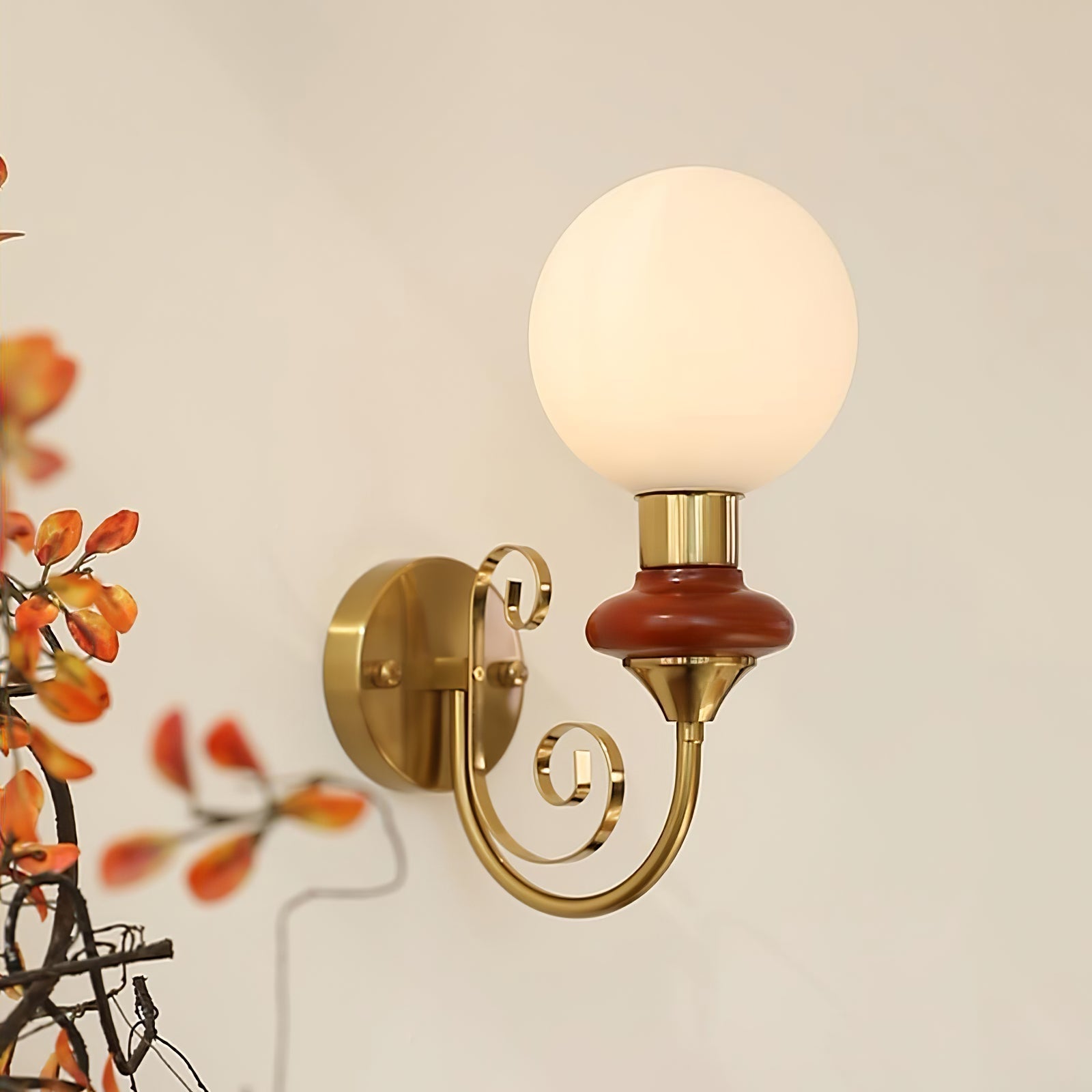 Whirl Chic Plug-in Wall Lamp - Neutralighting