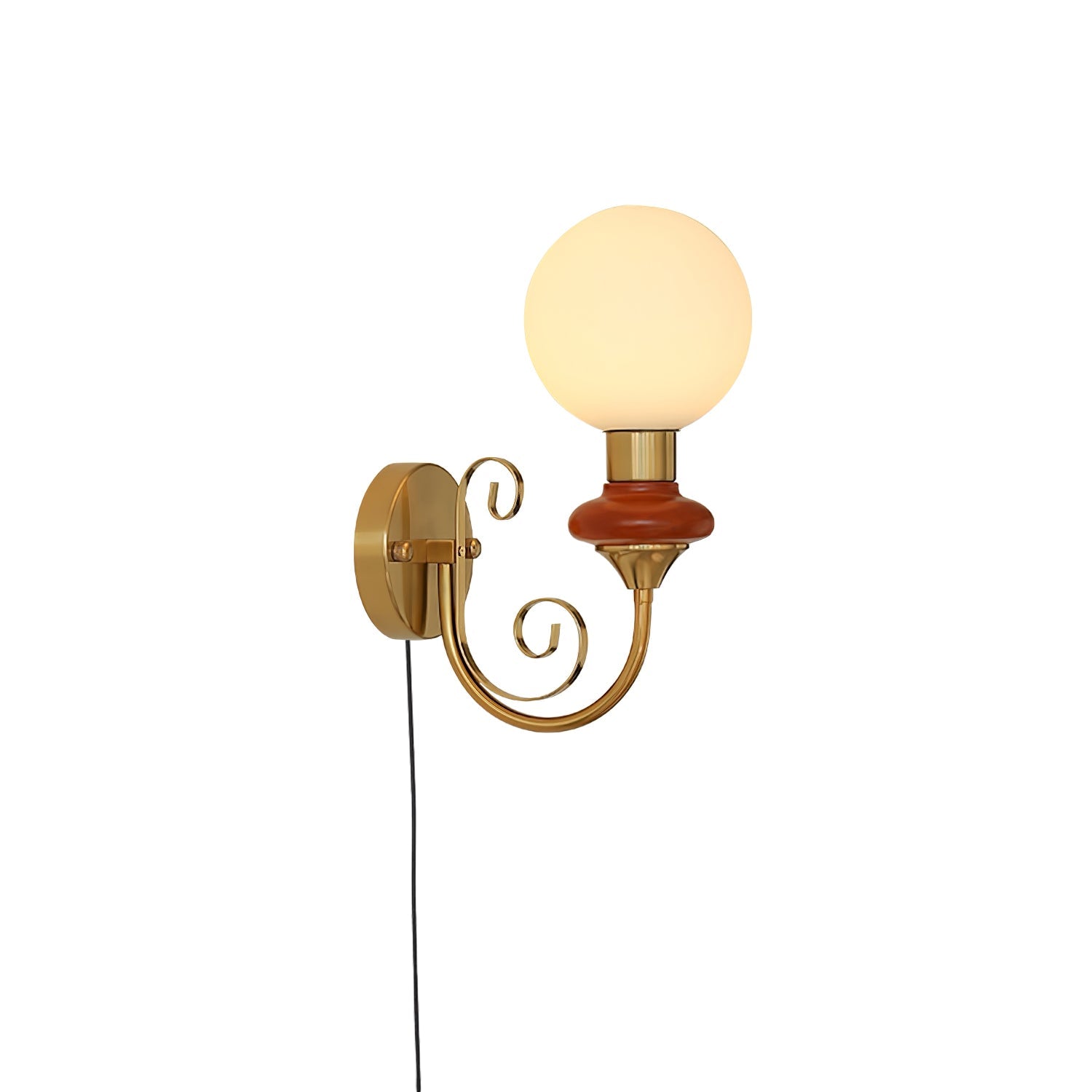Whirl Chic Plug-in Wall Lamp - Neutralighting