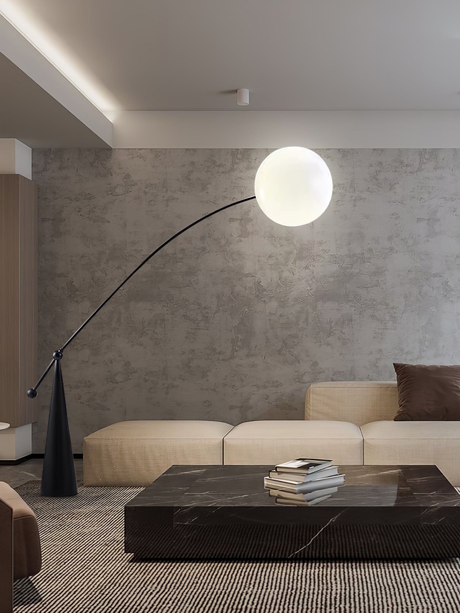 Ortalil Lampadaire Arc Moderne - Neutralighting