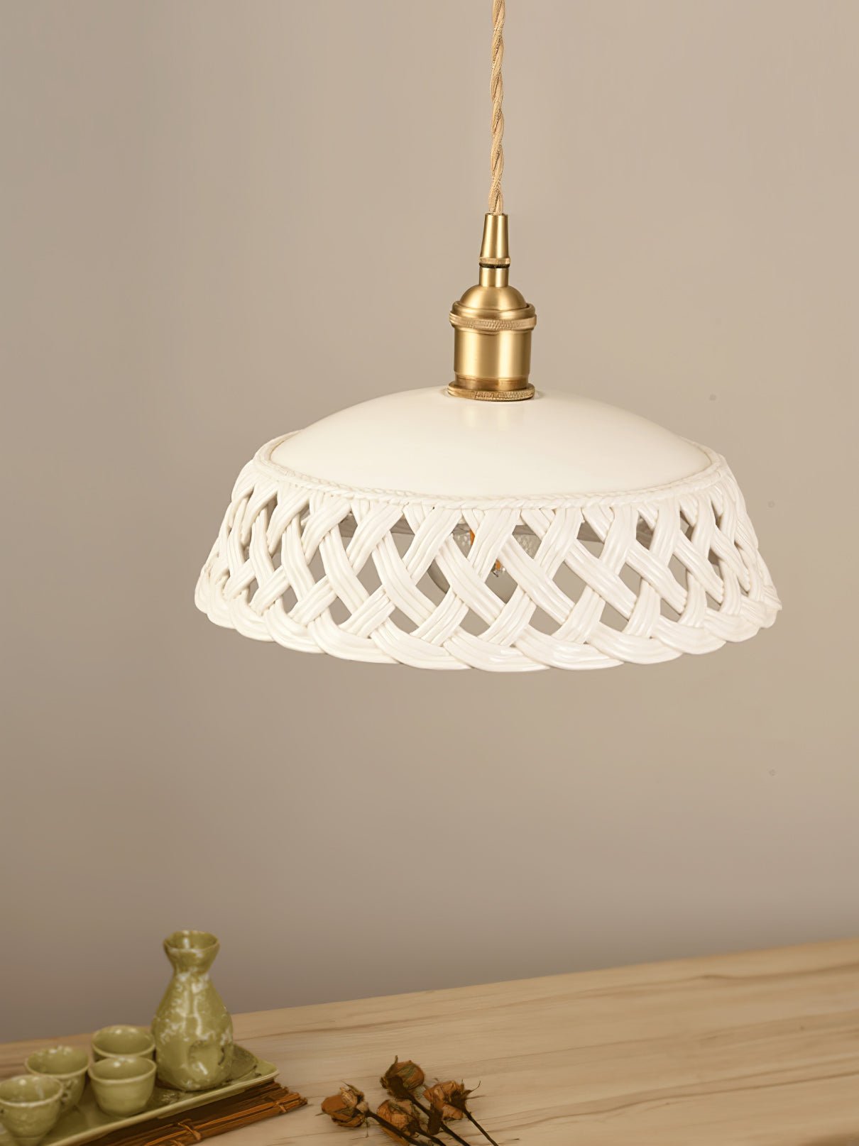 Orlenis Céramique Douillet Pendentif Lampe - Neutralighting
