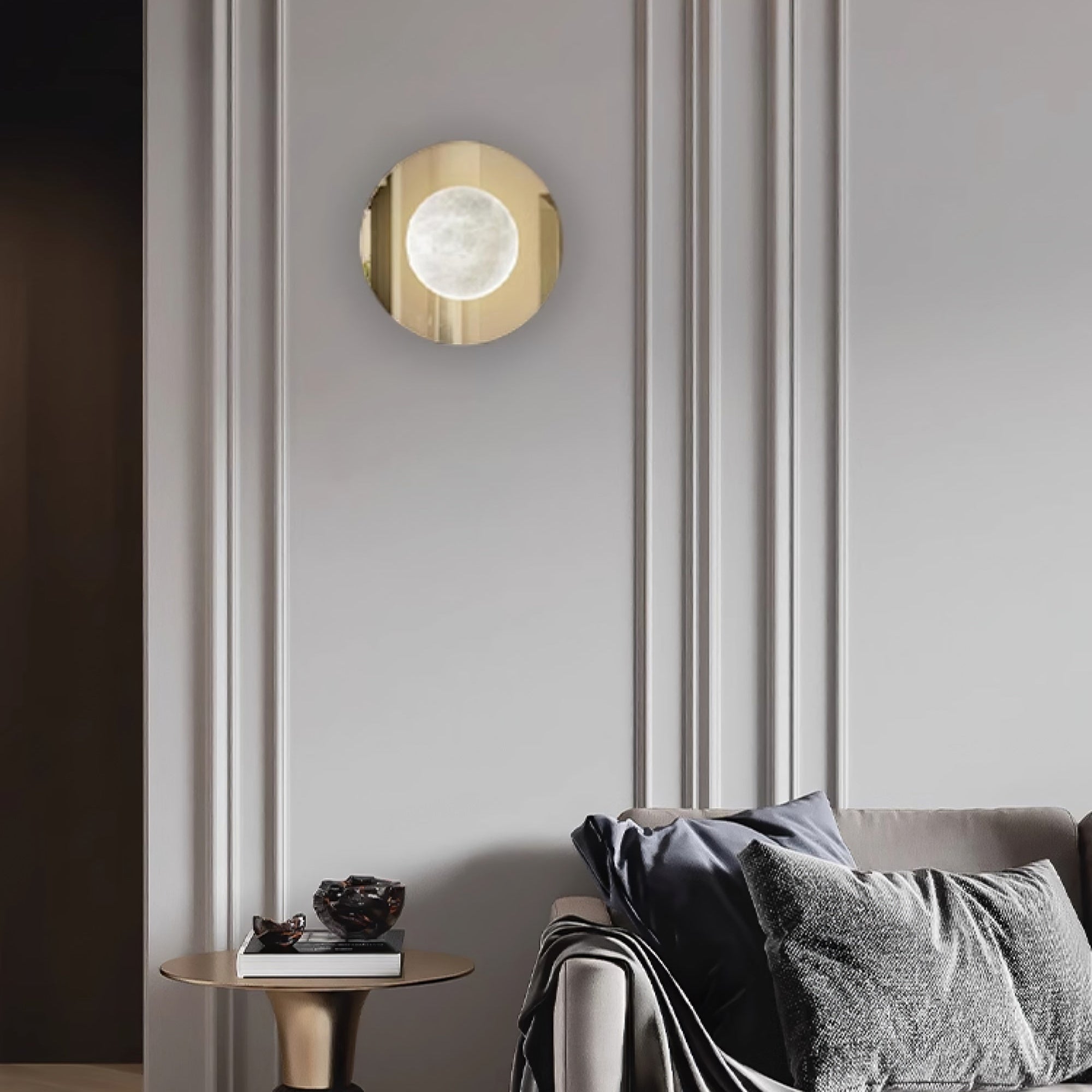 Lyra Applique Murale Moderne en Albâtre - Neutralighting