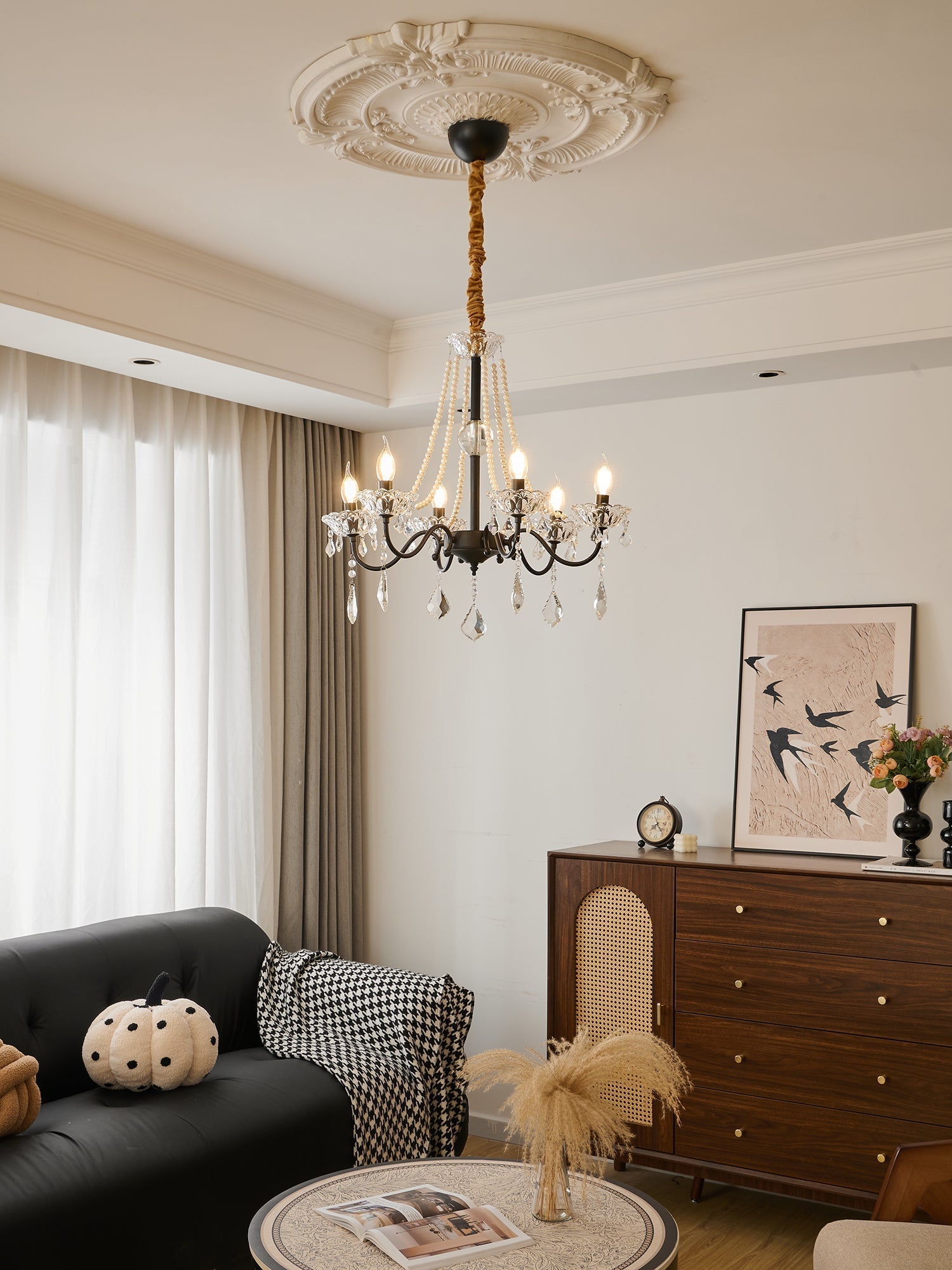 Nymiran Lustre Classique Postmoderne de Luxe en Cristal - Neutralighting