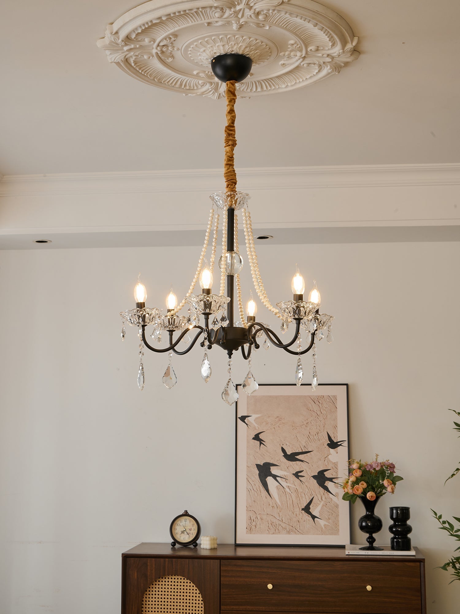 Nymiran Lustre Classique Postmoderne de Luxe en Cristal - Neutralighting