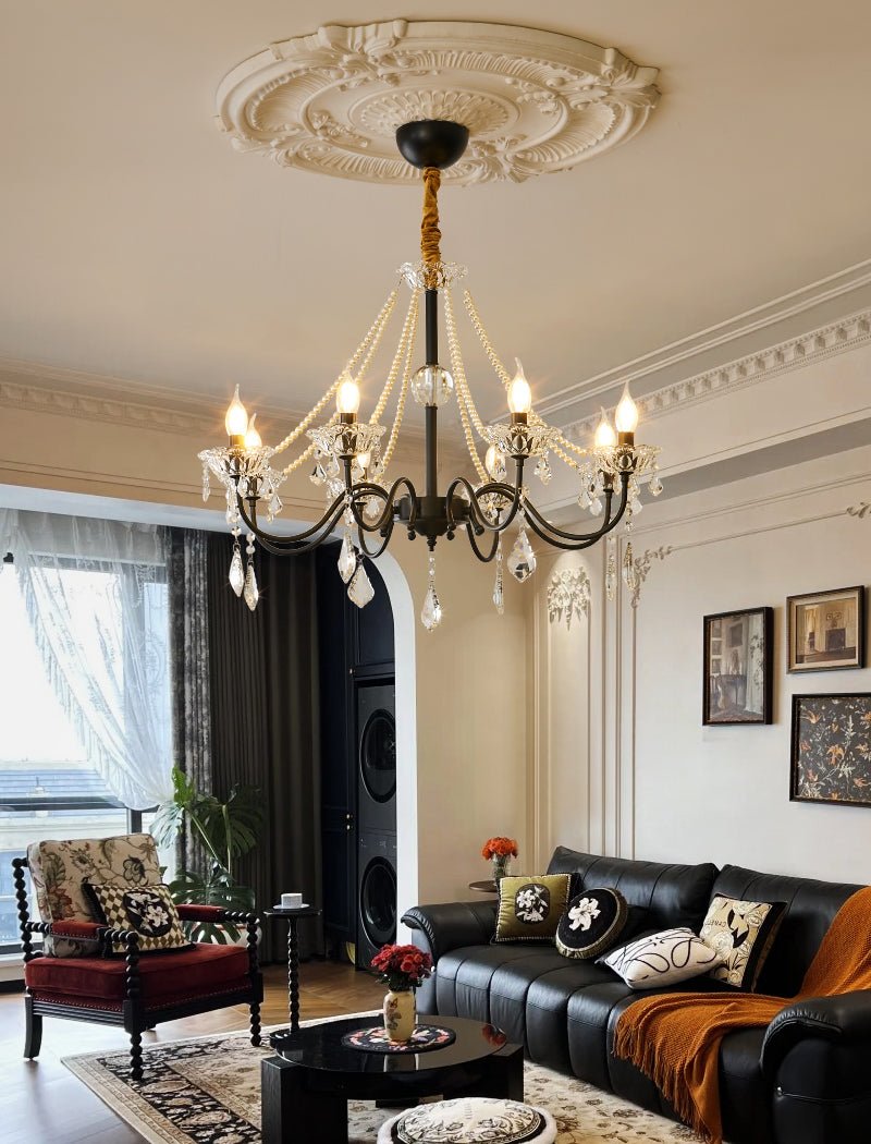 Nymiran Lustre Classique Postmoderne de Luxe en Cristal - Neutralighting