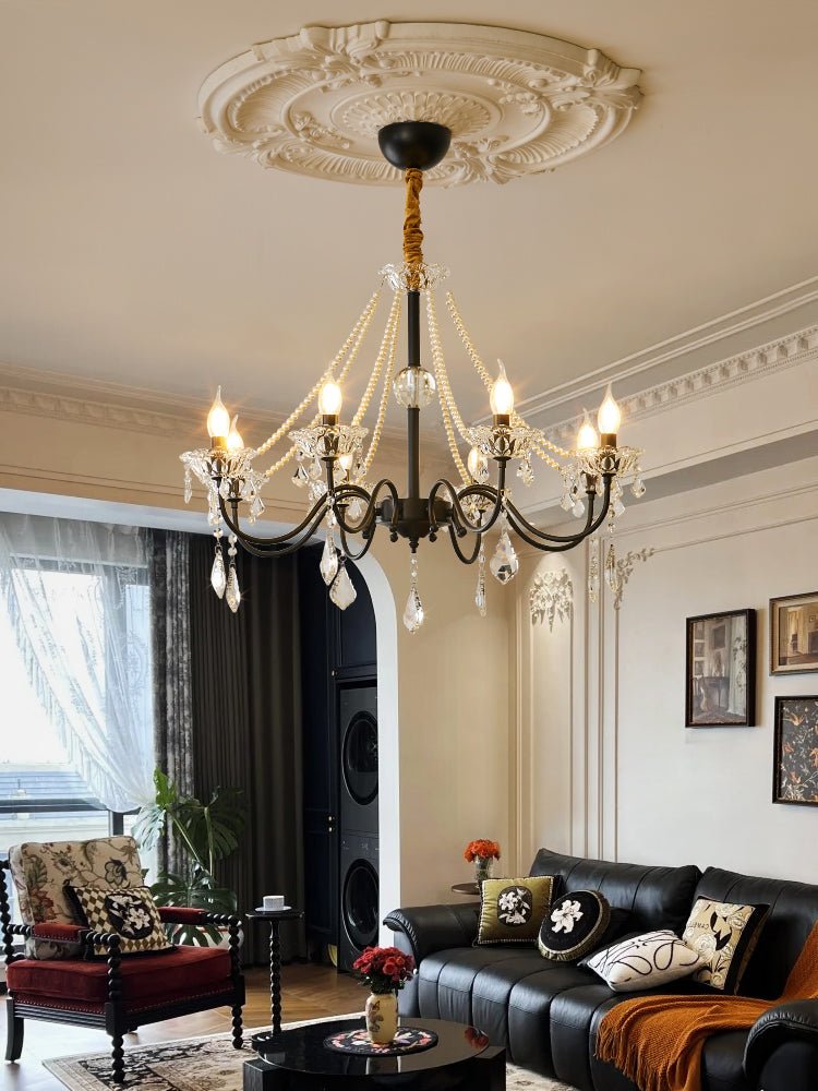 Nymiran Lustre Classique Postmoderne de Luxe en Cristal - Neutralighting
