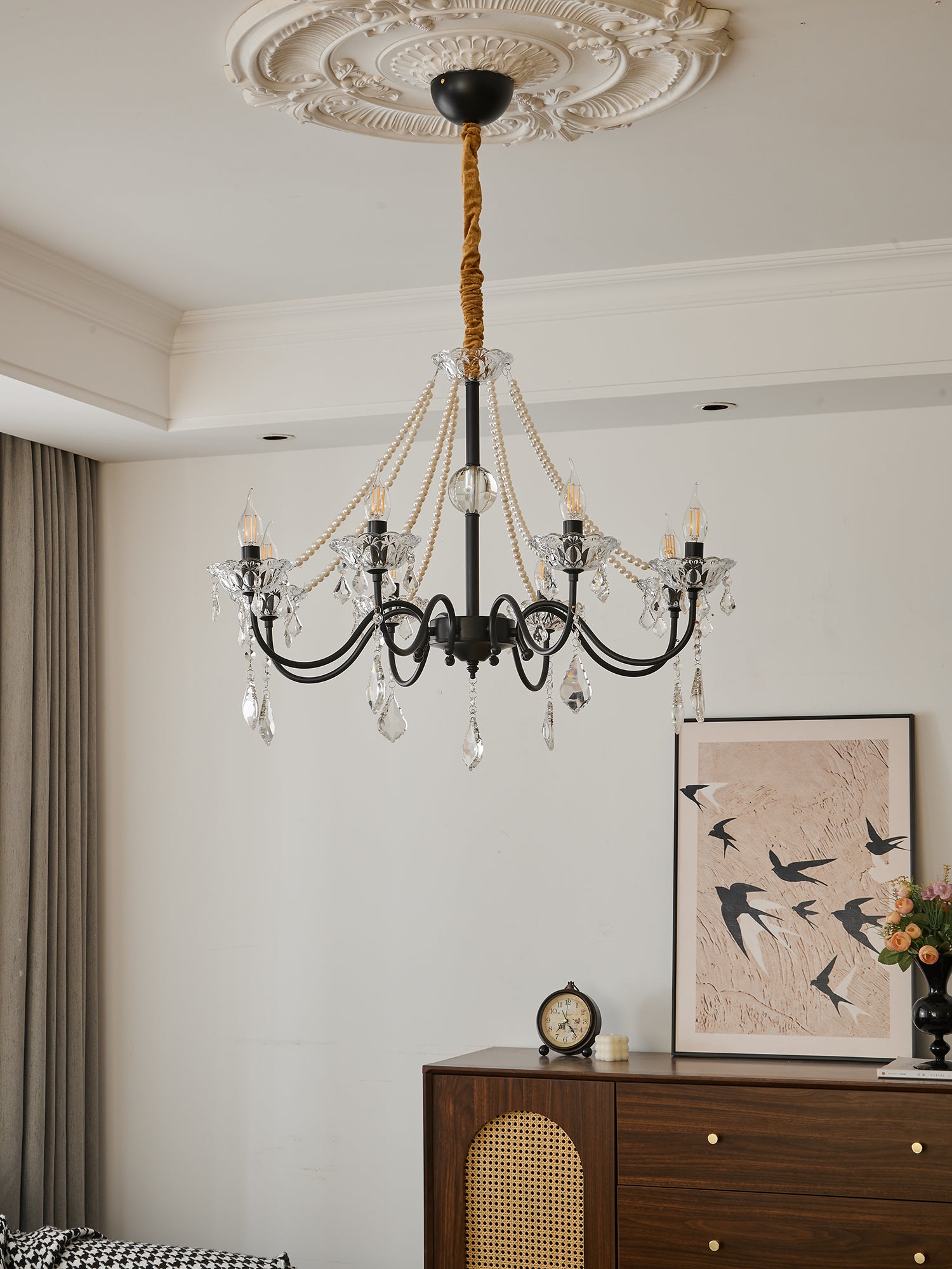 Nymiran Lustre Classique Postmoderne de Luxe en Cristal - Neutralighting