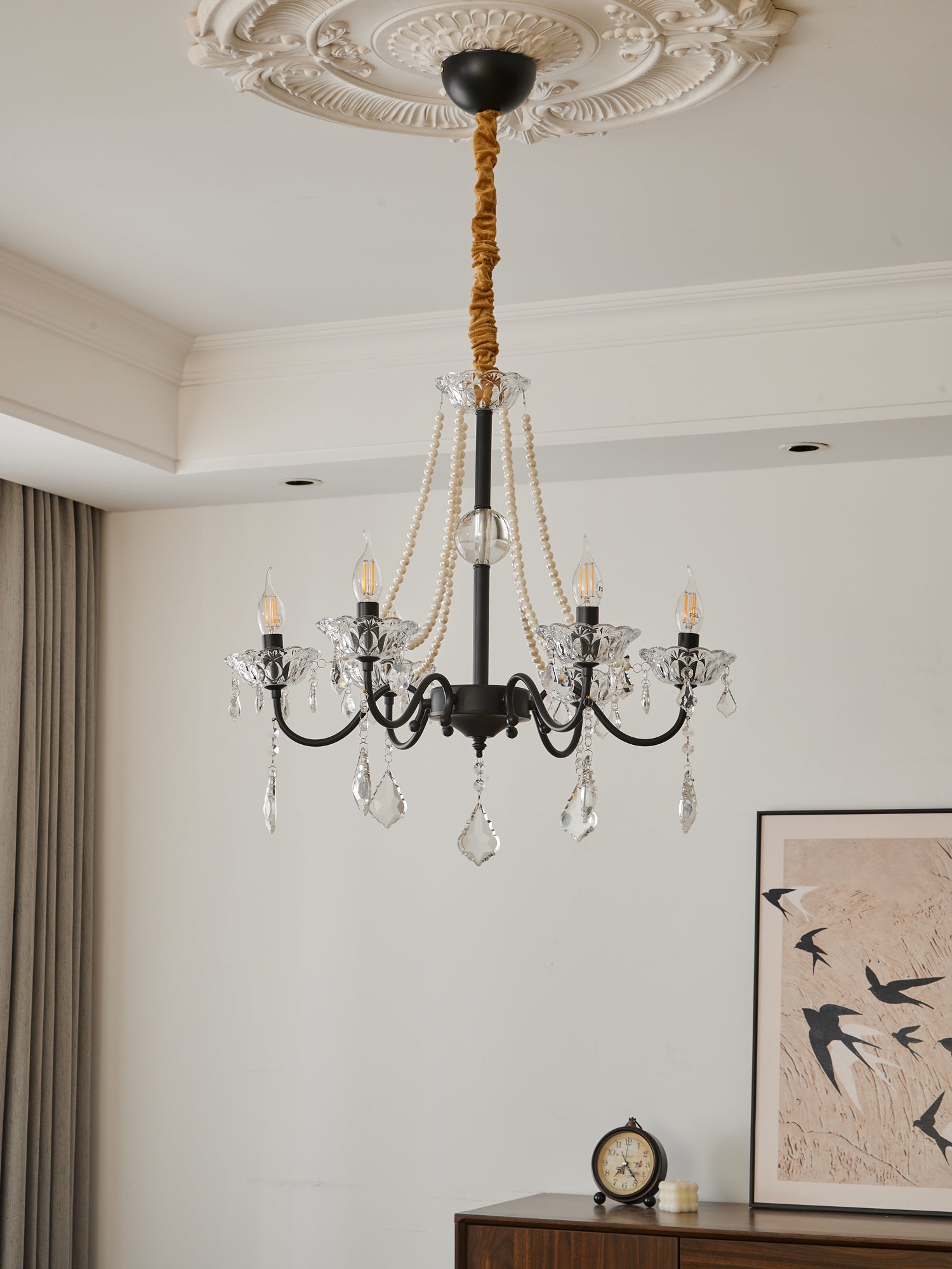 Nymiran Lustre Classique Postmoderne de Luxe en Cristal - Neutralighting