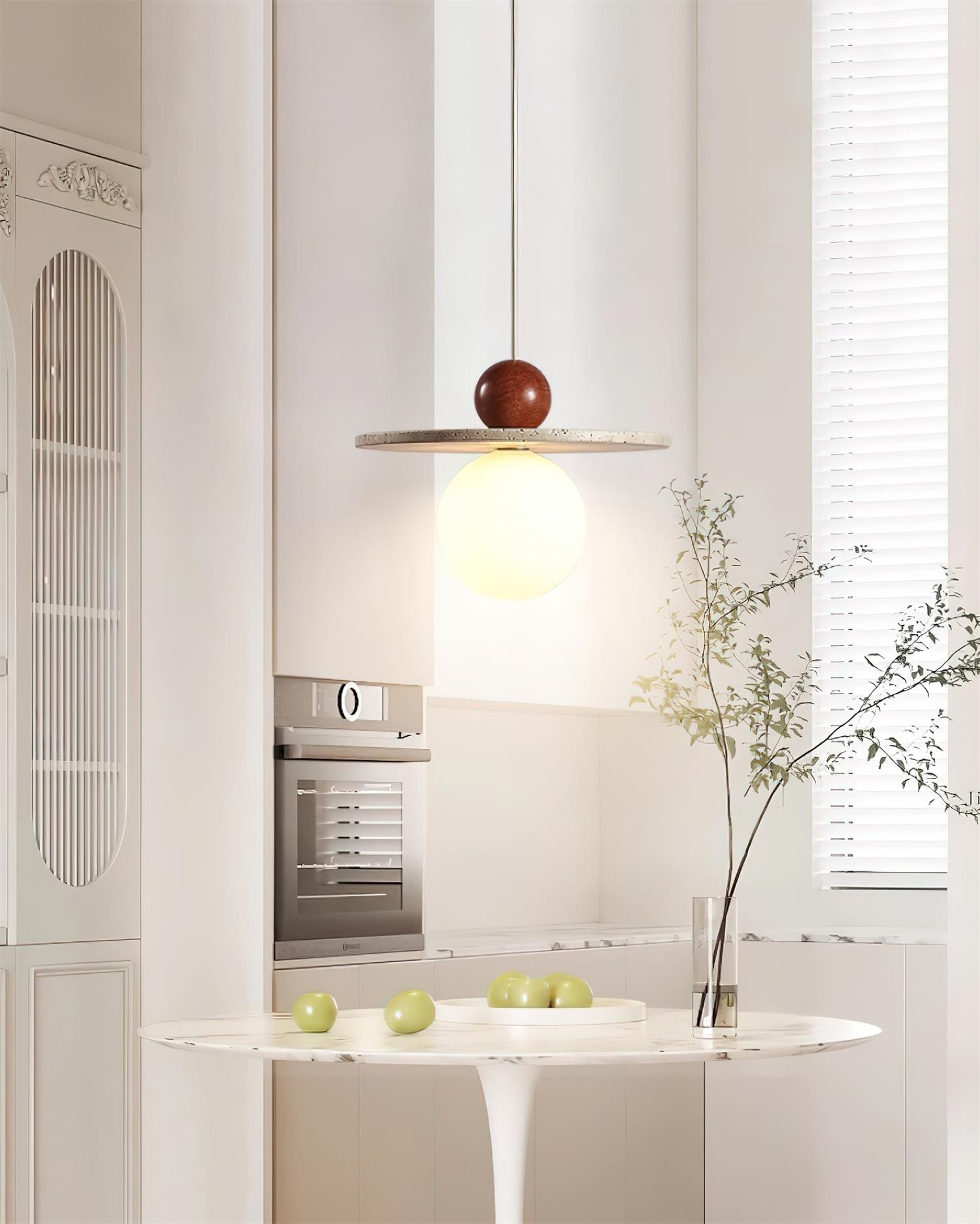Marcio Suspension en Travertin - Neutralighting