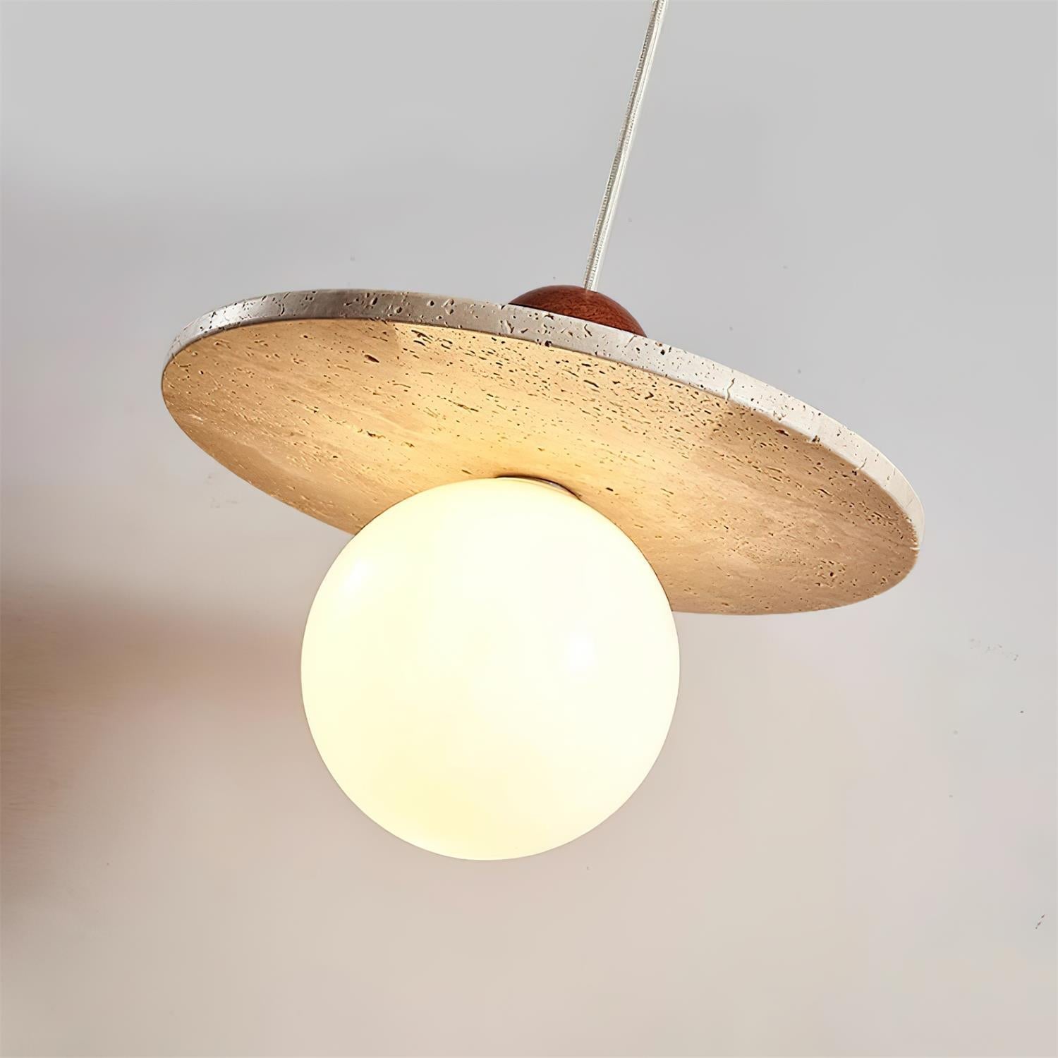 Marcio Suspension en Travertin - Neutralighting