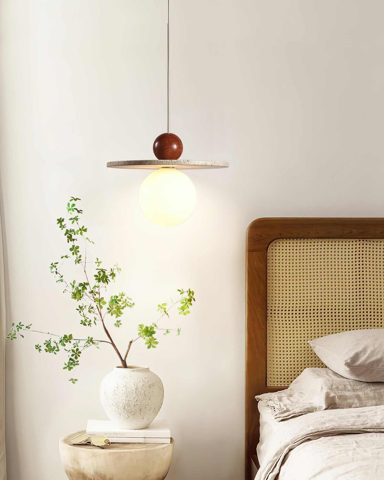 Marcio Suspension en Travertin - Neutralighting
