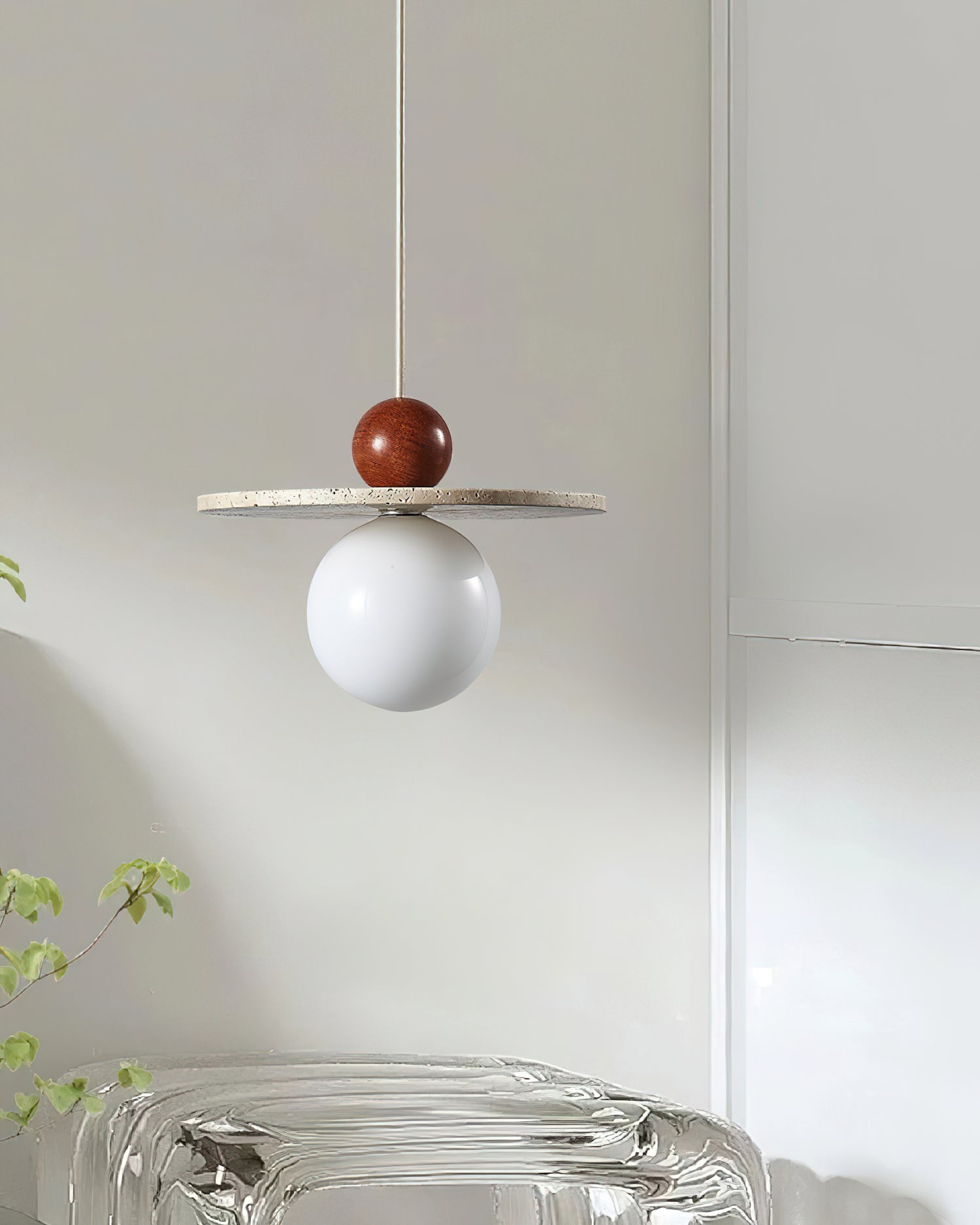 Marcio Suspension en Travertin - Neutralighting