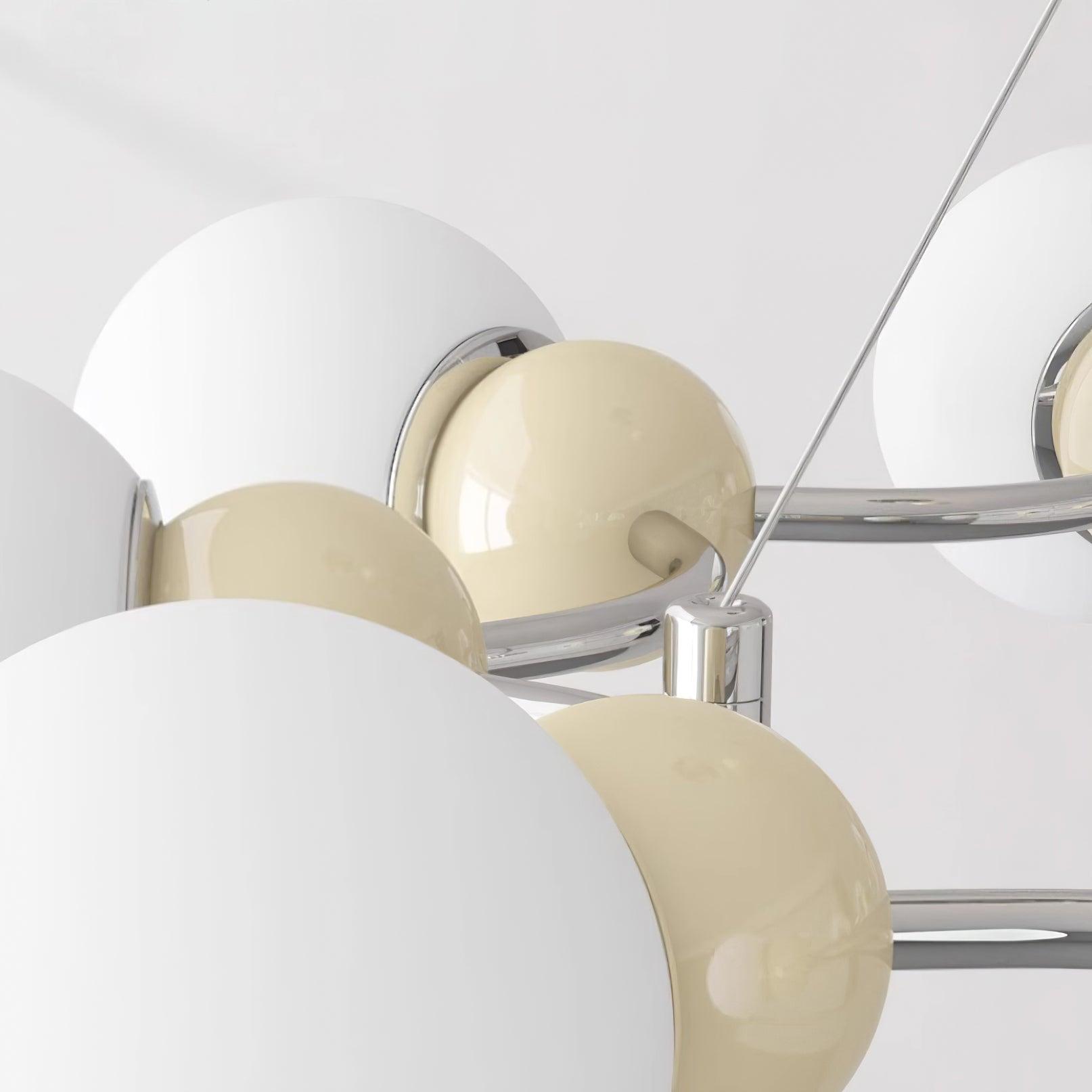 Vetro Chandelier Métallique Moderne - Neutralighting