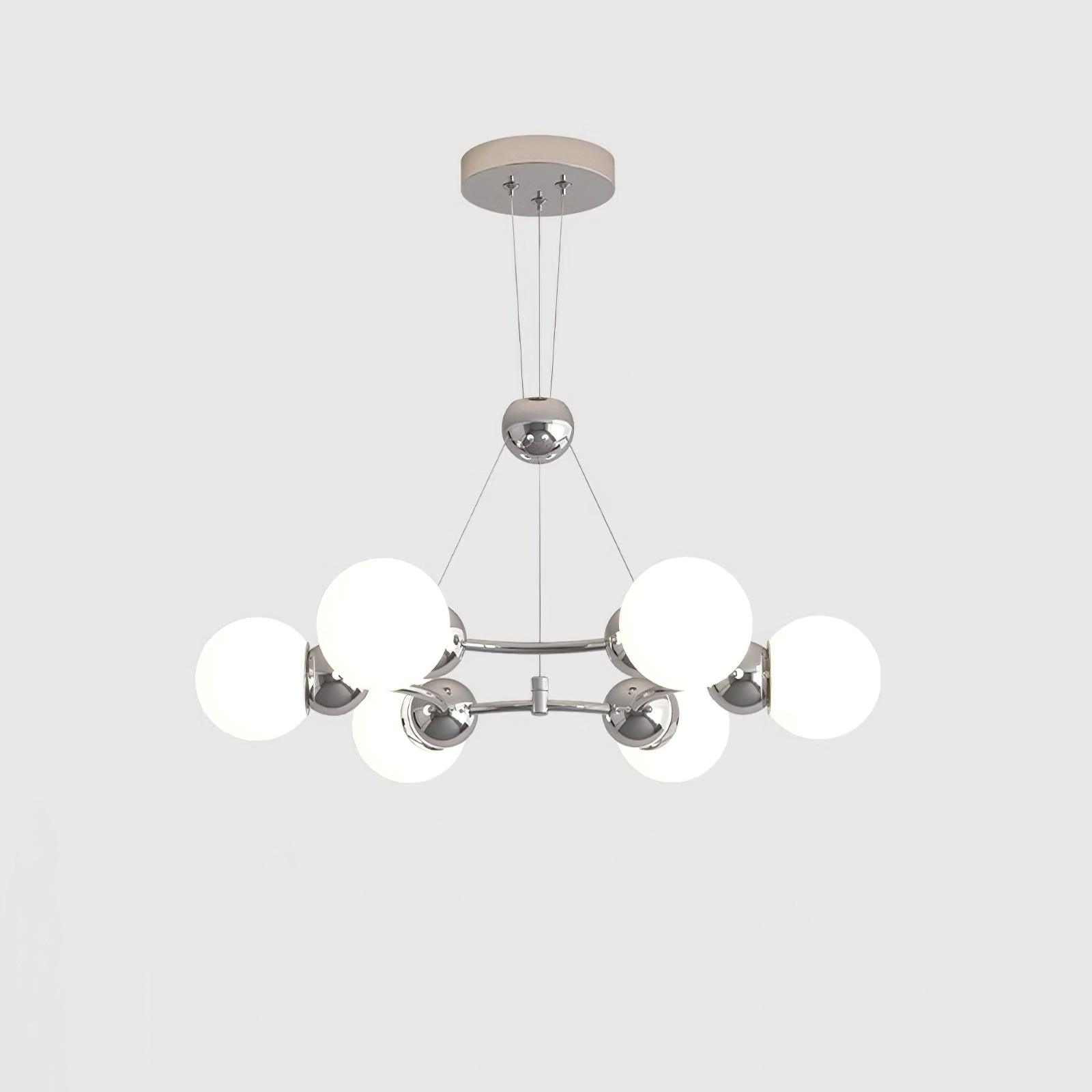 Vetro Chandelier Métallique Moderne - Neutralighting