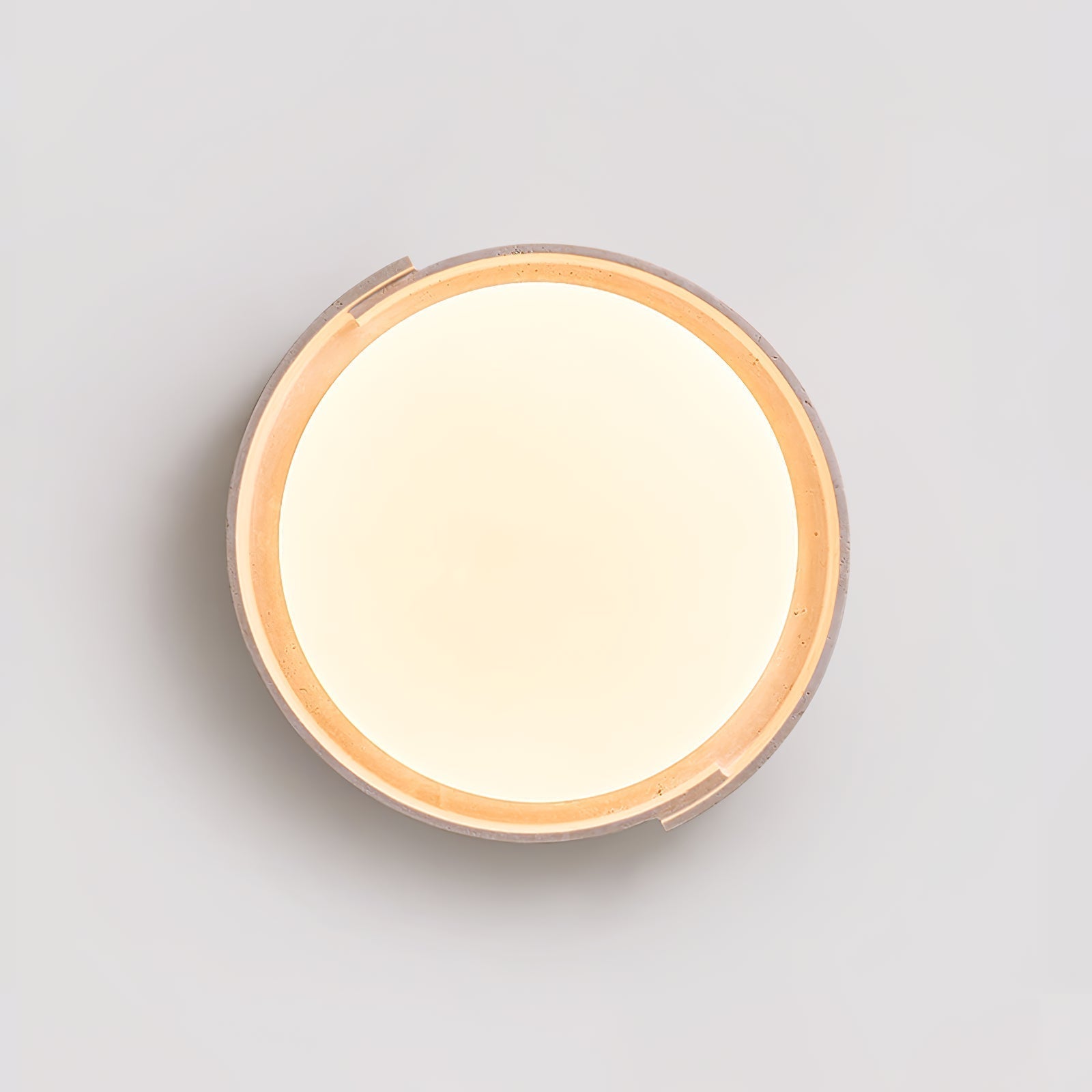 Zevinarae Lumière de Plafond Industrielle en Travertin - Neutralighting