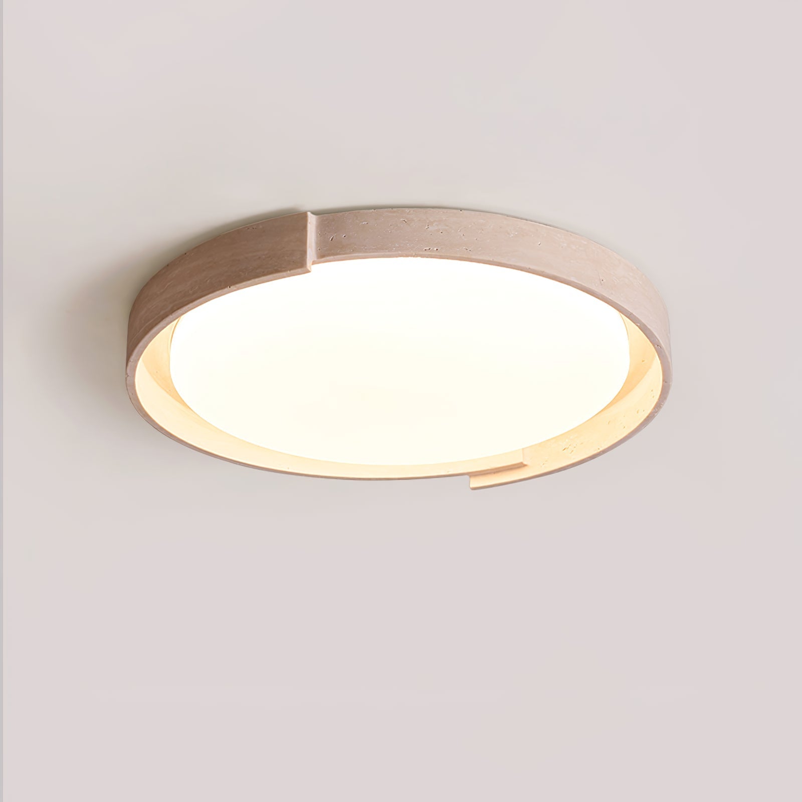 Zevinarae Lumière de Plafond Industrielle en Travertin - Neutralighting