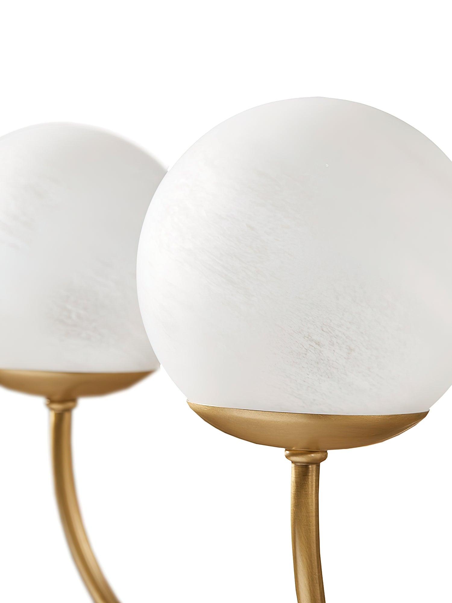 Sysoraris Lustre en Verre et Laiton Nordique Haut de Gamme - Neutralighting