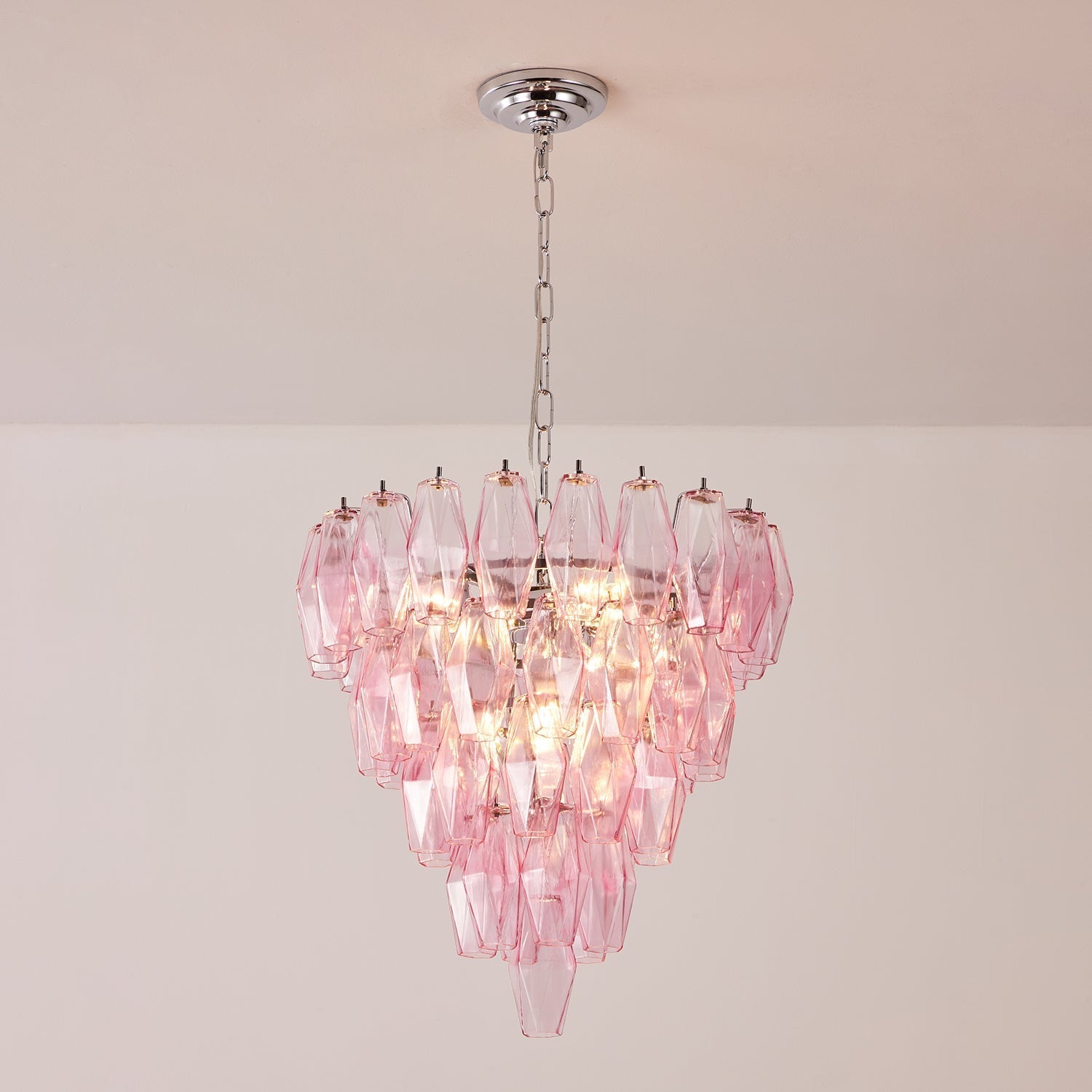 Orinelle Lustre Cascade en Verre Luxueux - Neutralighting