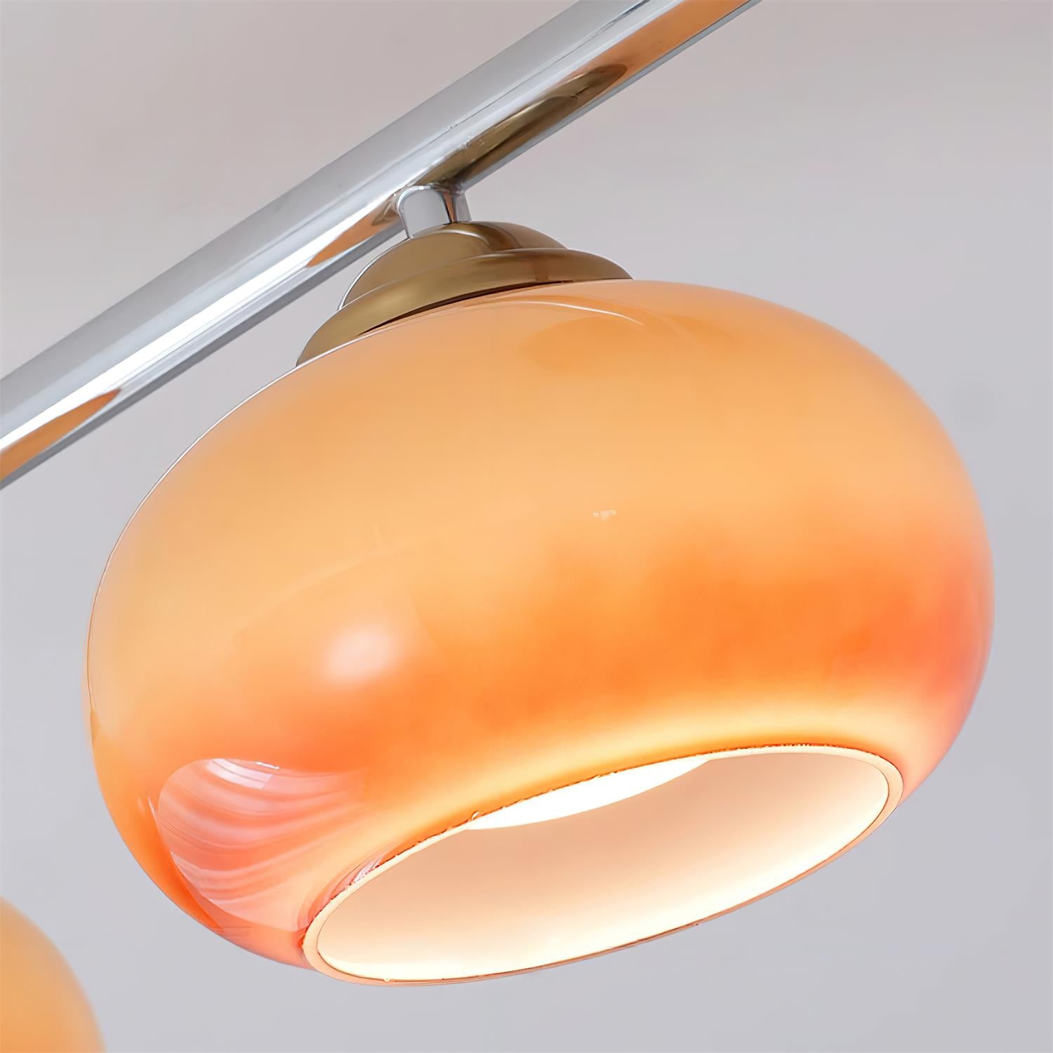Charlotte Plafonnier Moderne en Verre